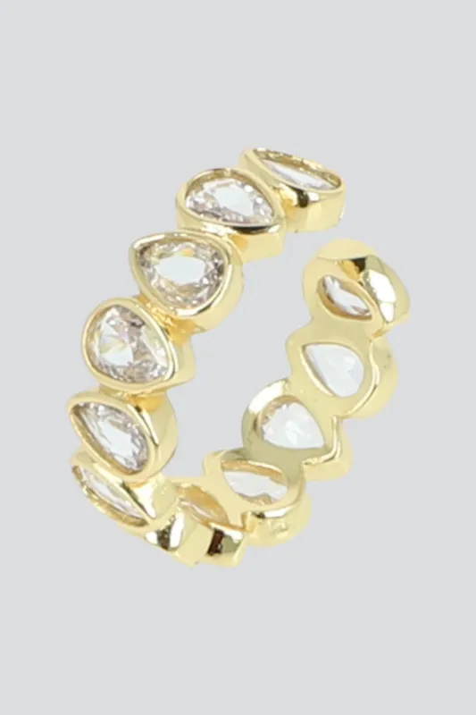 Anillo gotas cristal sold by Shasa
