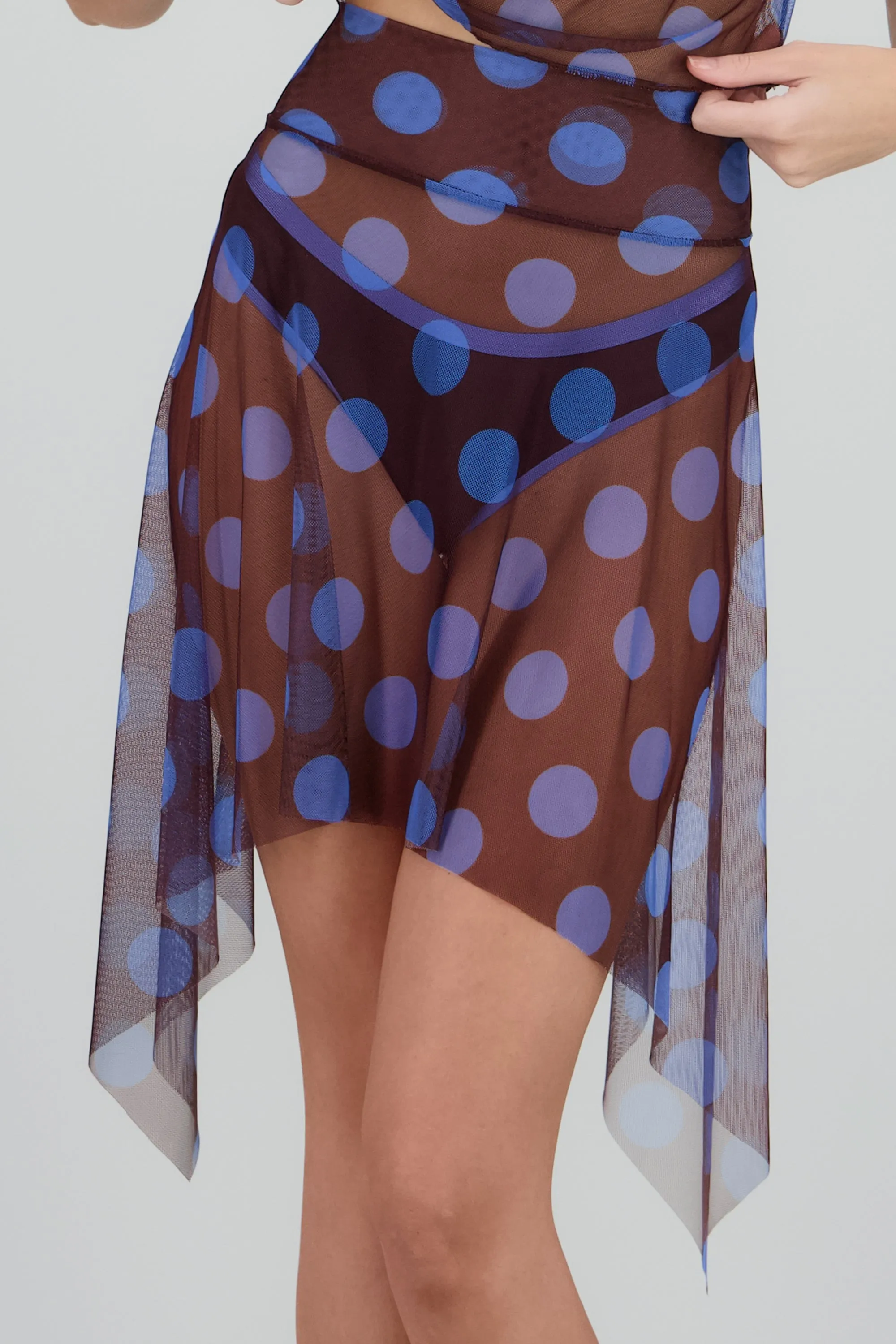 Pareo asimetrico estampado lunares sold by Shasa product image thumbnail 5