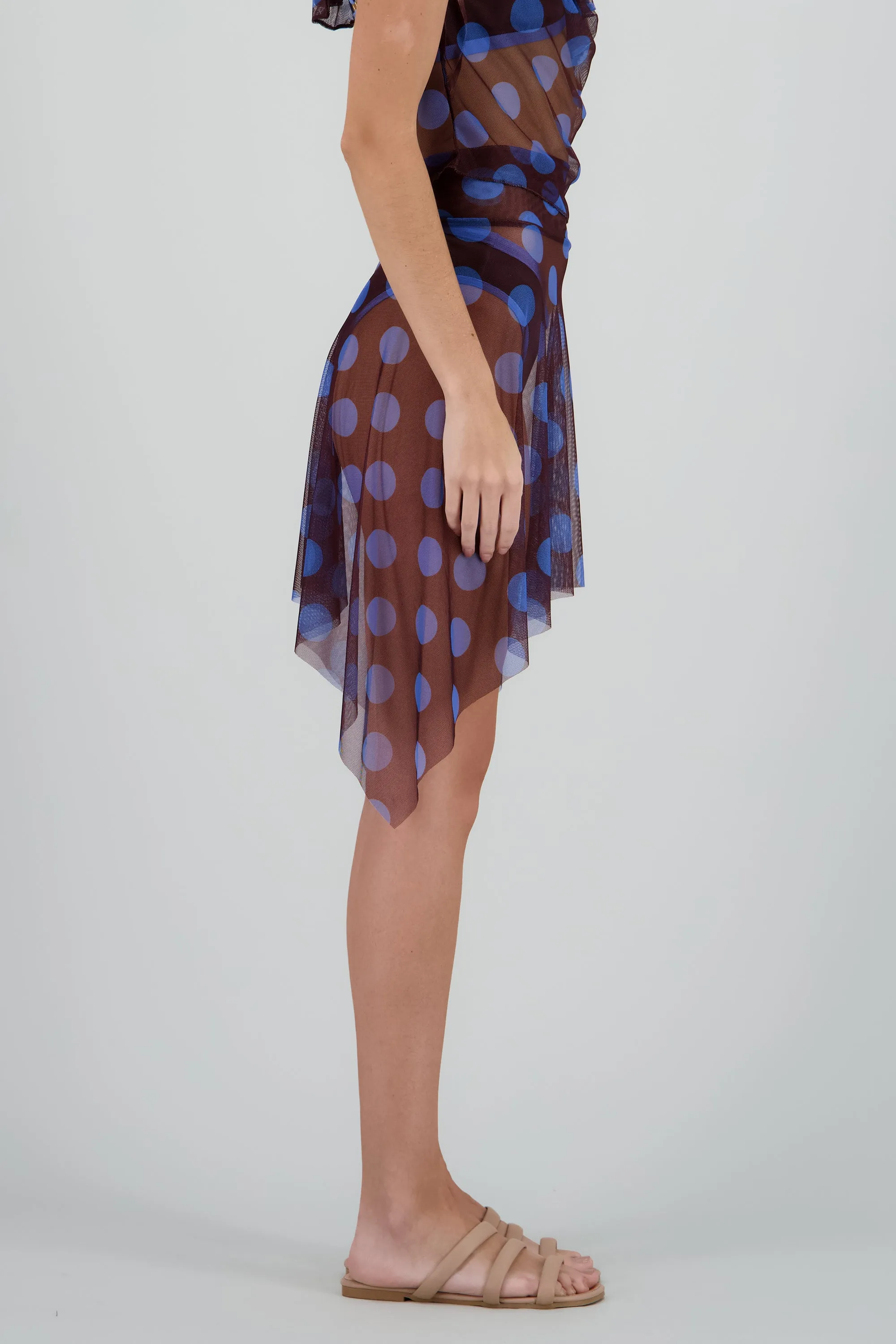 Pareo asimetrico estampado lunares sold by Shasa product image thumbnail 3