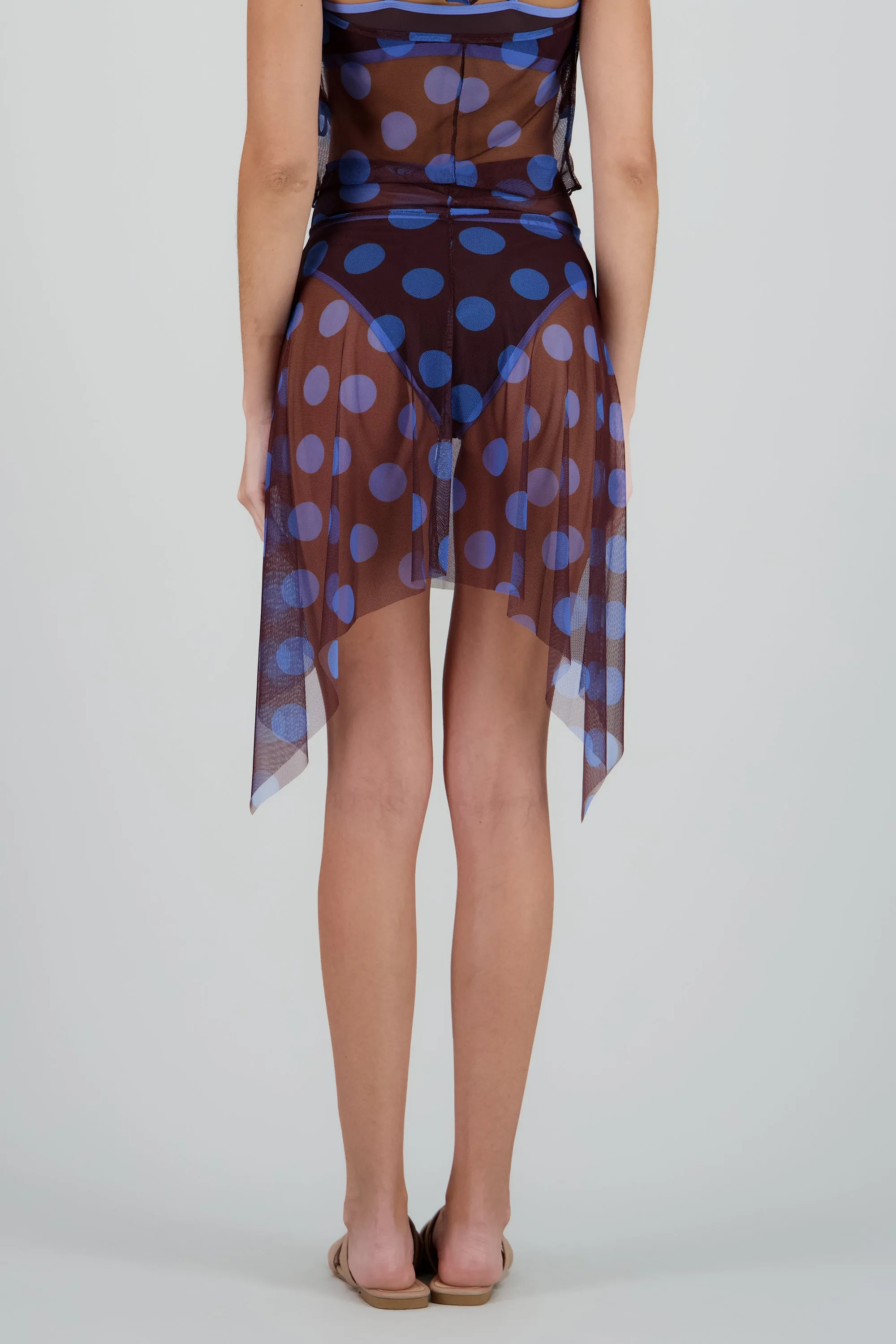 Pareo asimetrico estampado lunares sold by Shasa product image thumbnail 4