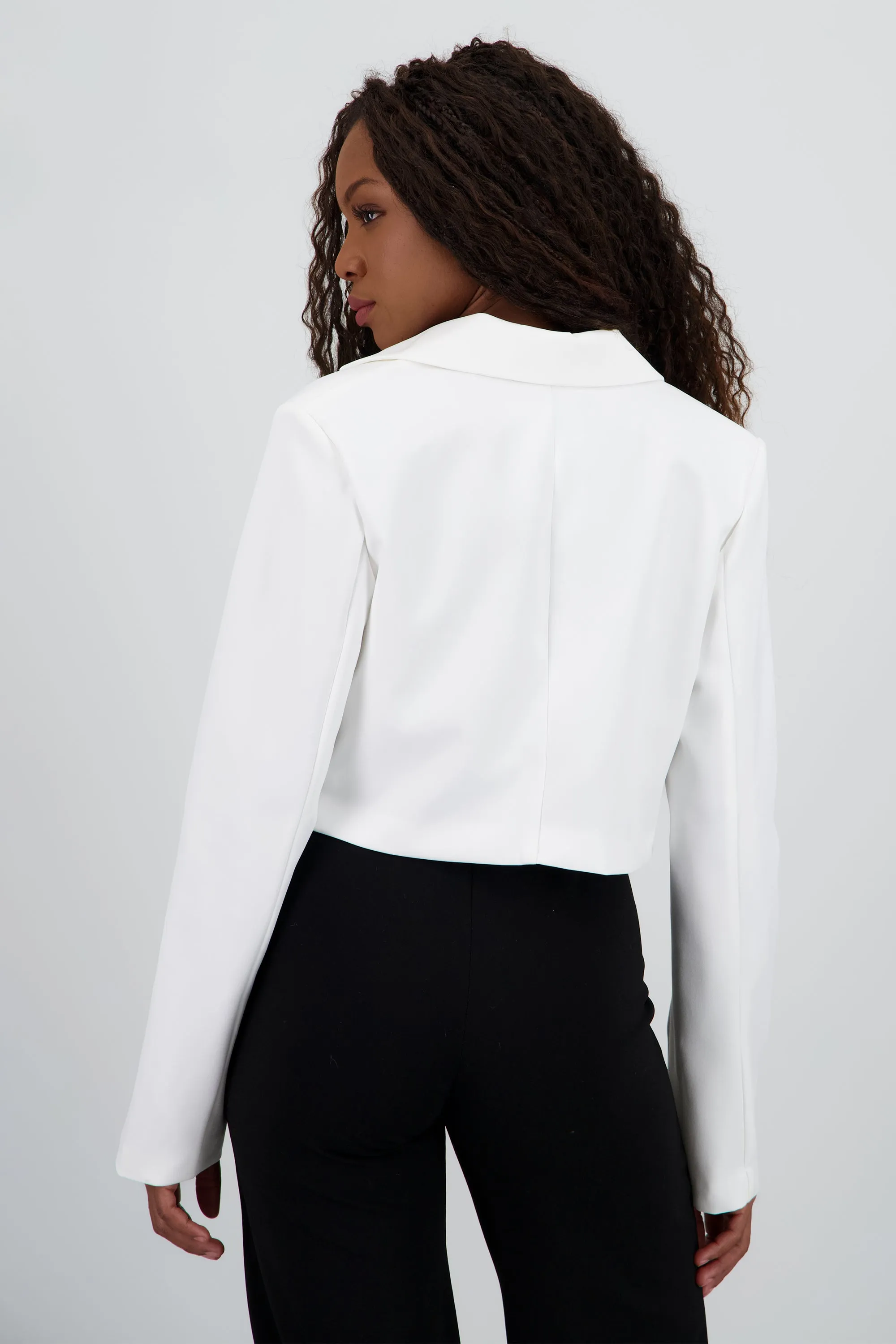 Saco crop detalle solapa sold by Shasa product image thumbnail 4