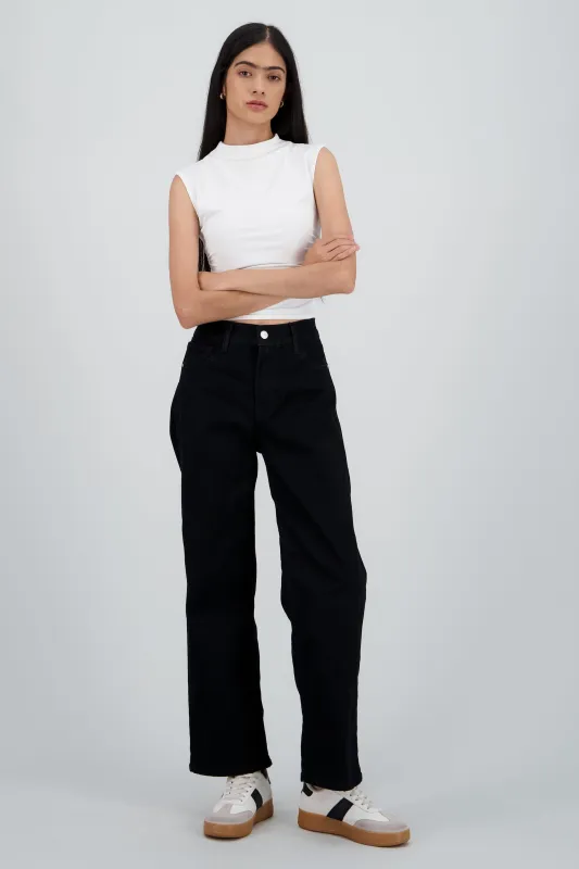 Jeans básicos wide leg sold by Shasa