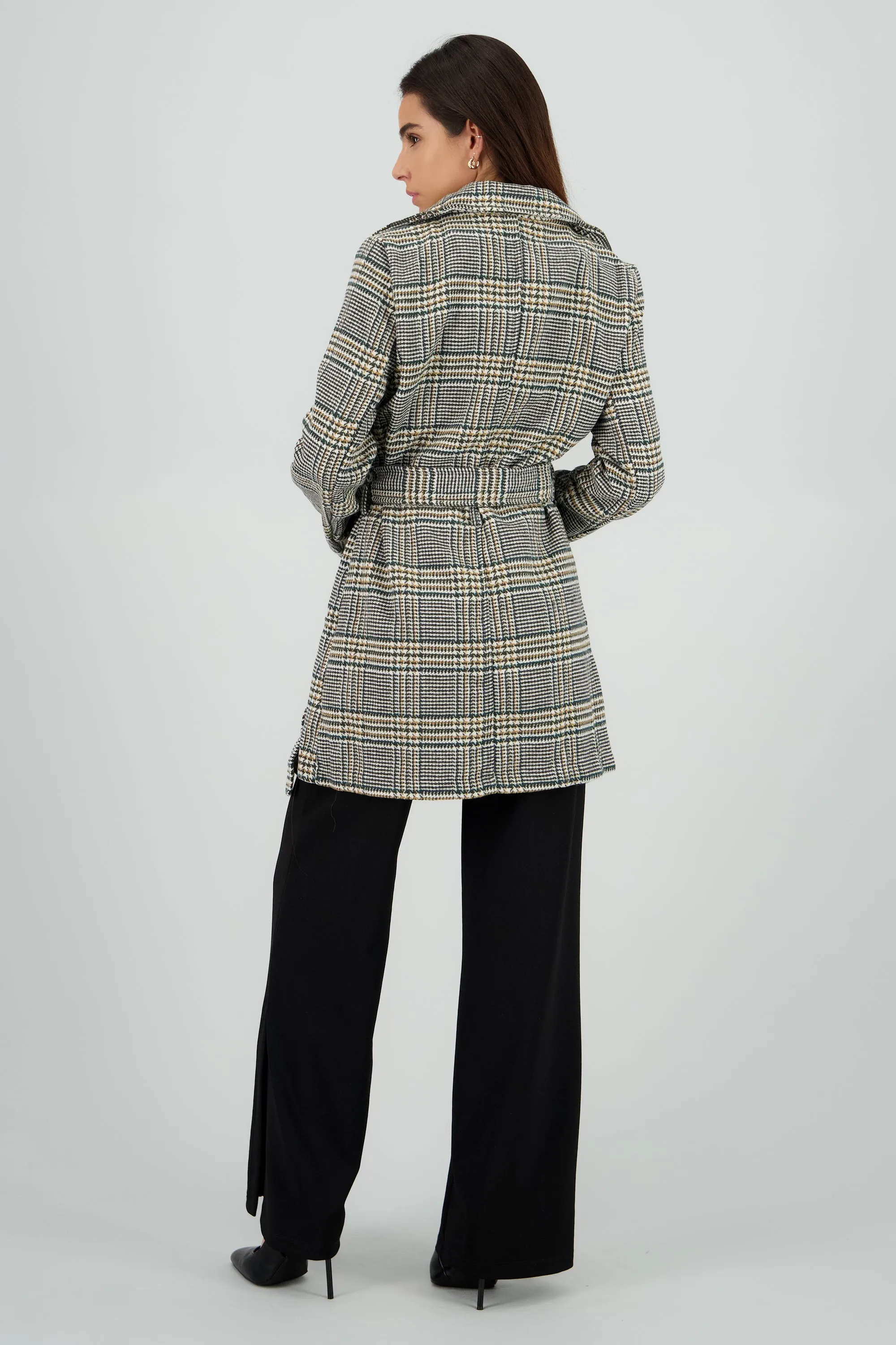 Gabardina corta cuadros sold by Shasa product image thumbnail 4