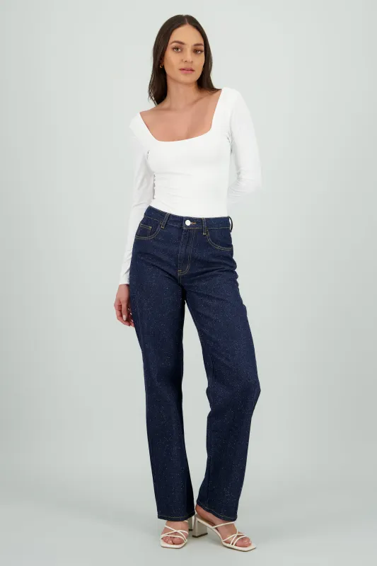 Pantalon recto foil sold by Shasa