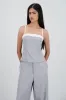 Top tirantes pinzas detalle contraste sold by Shasa