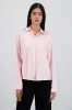 Camisa manga larga cuello detalle satinado sold by Shasa