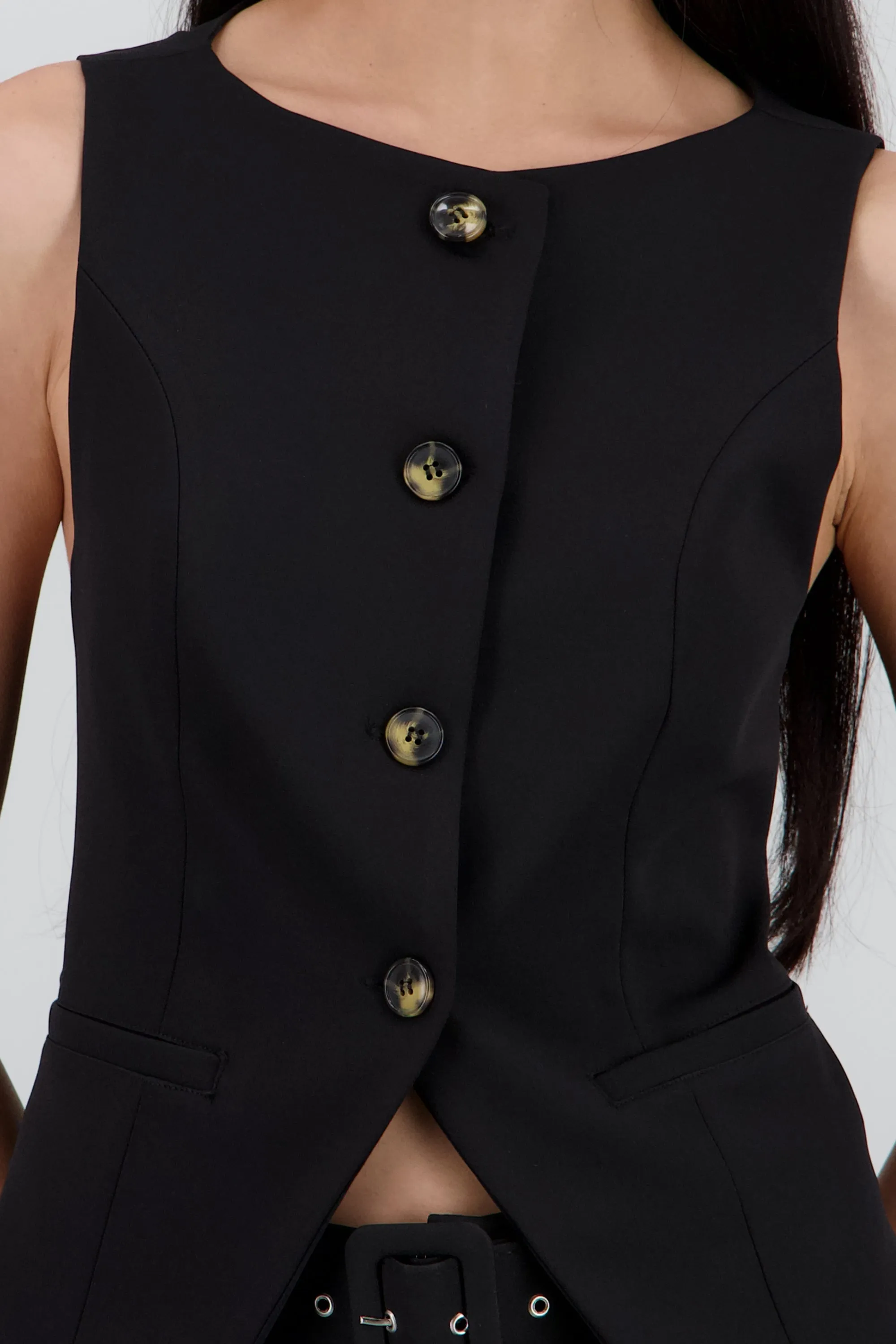 Chaleco botones cuello redondo sold by Shasa product image thumbnail 5