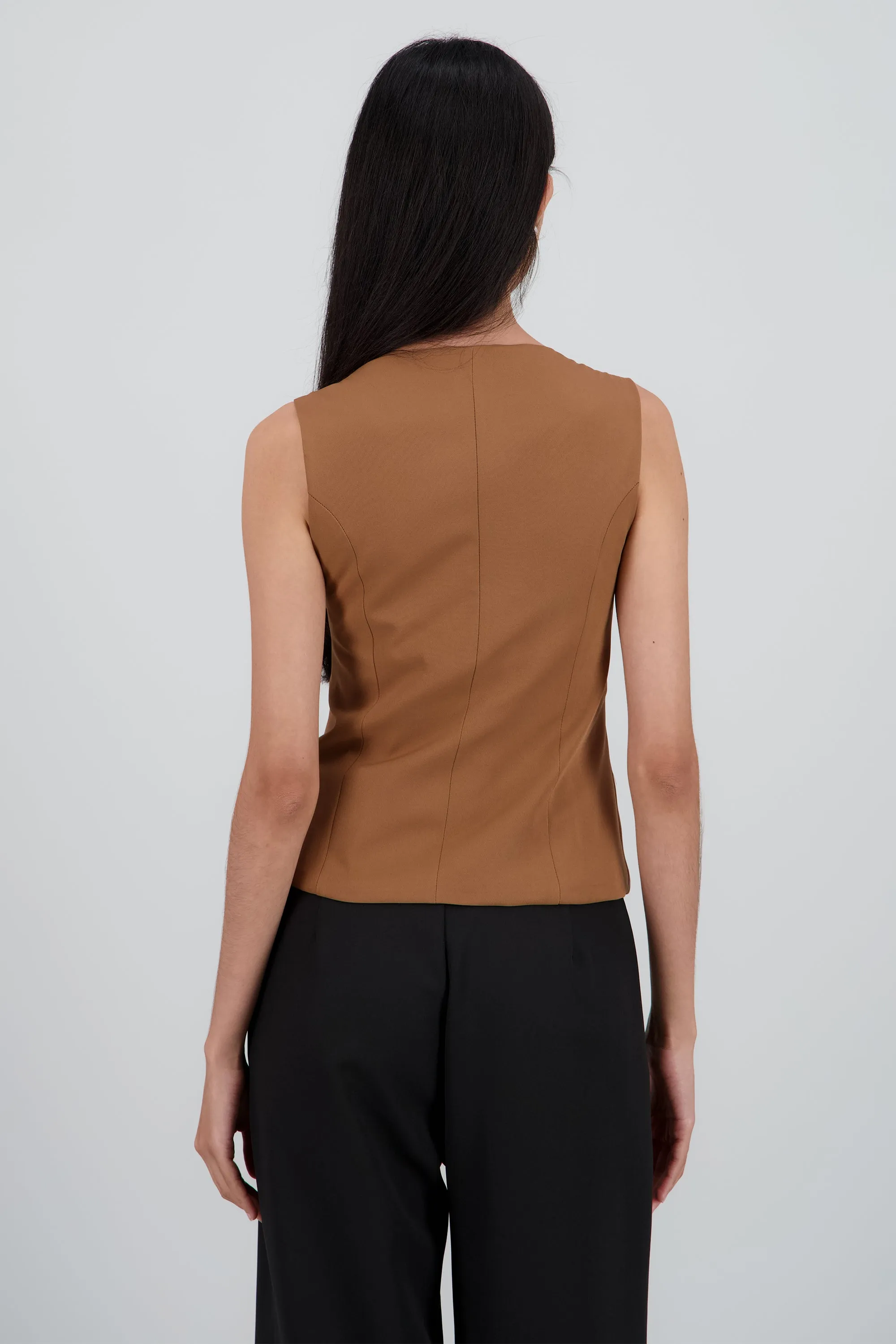 Chaleco botones cuello redondo sold by Shasa product image thumbnail 4