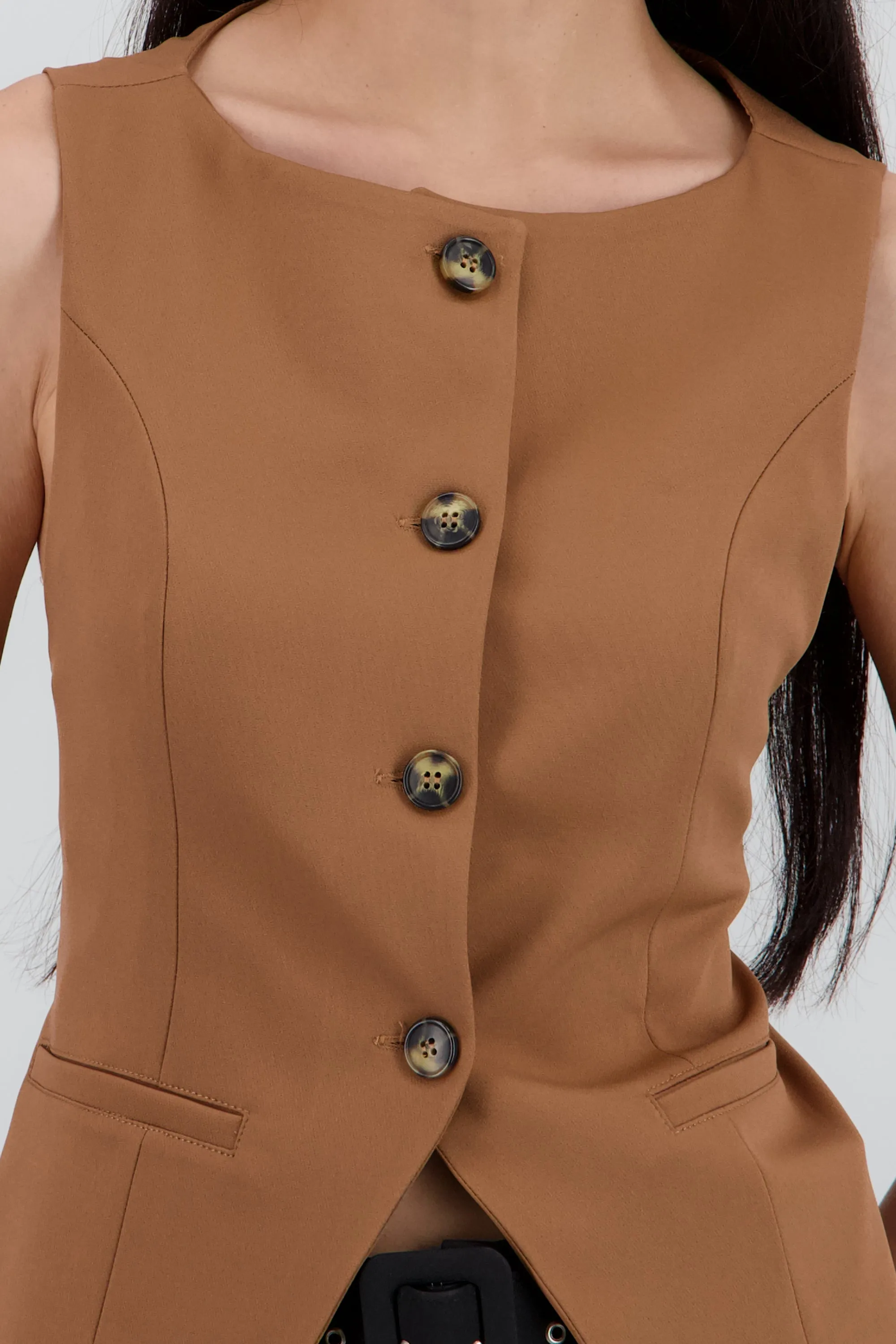 Chaleco botones cuello redondo sold by Shasa product image thumbnail 5