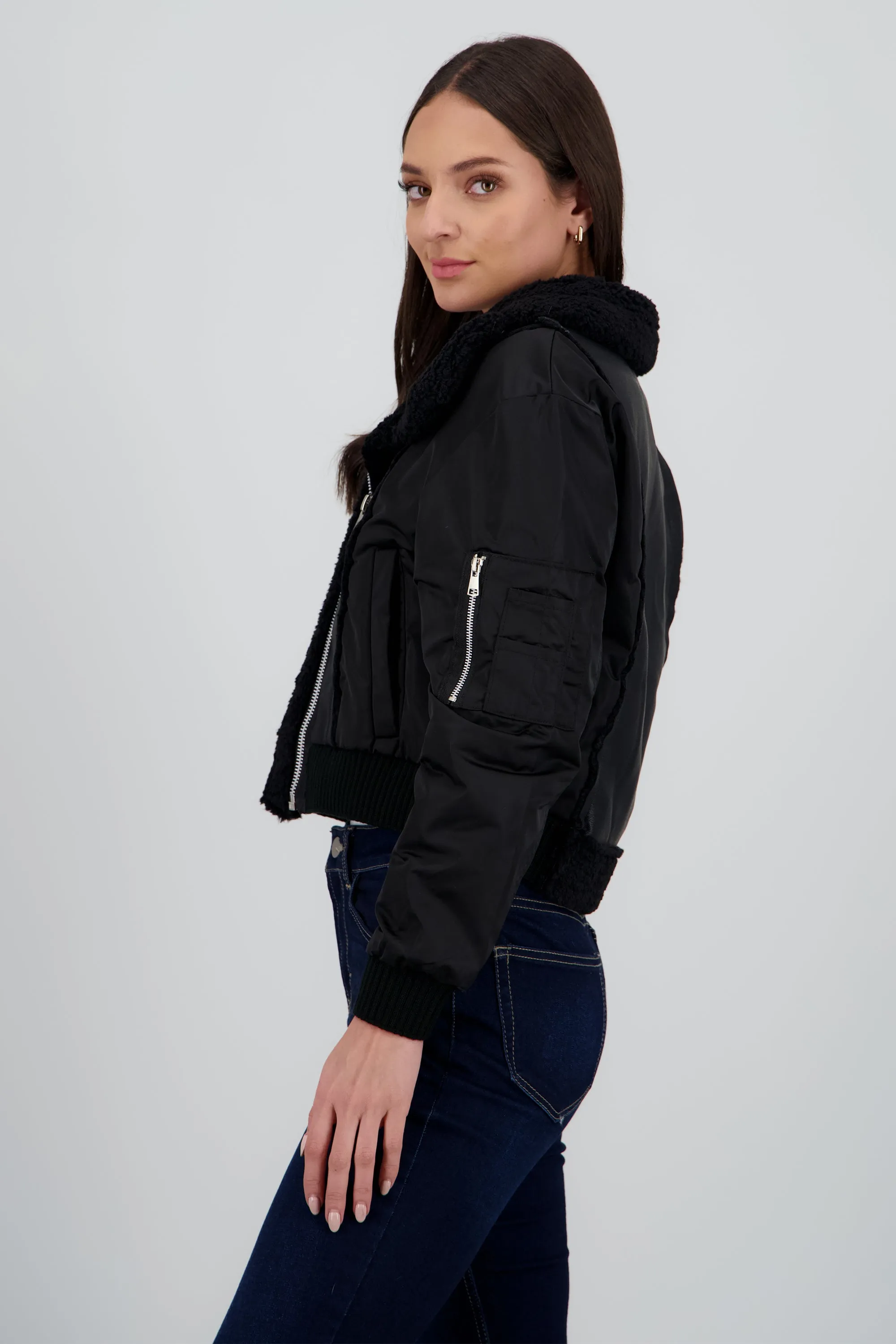 Chamarra bomber det cierre sold by Shasa product image thumbnail 3