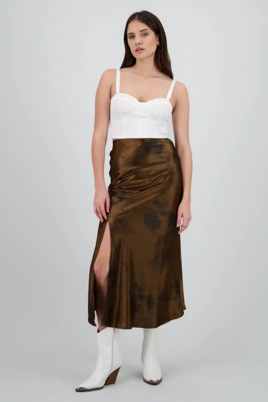 FALDA MIDI ESTAMPADA sold by Shasa