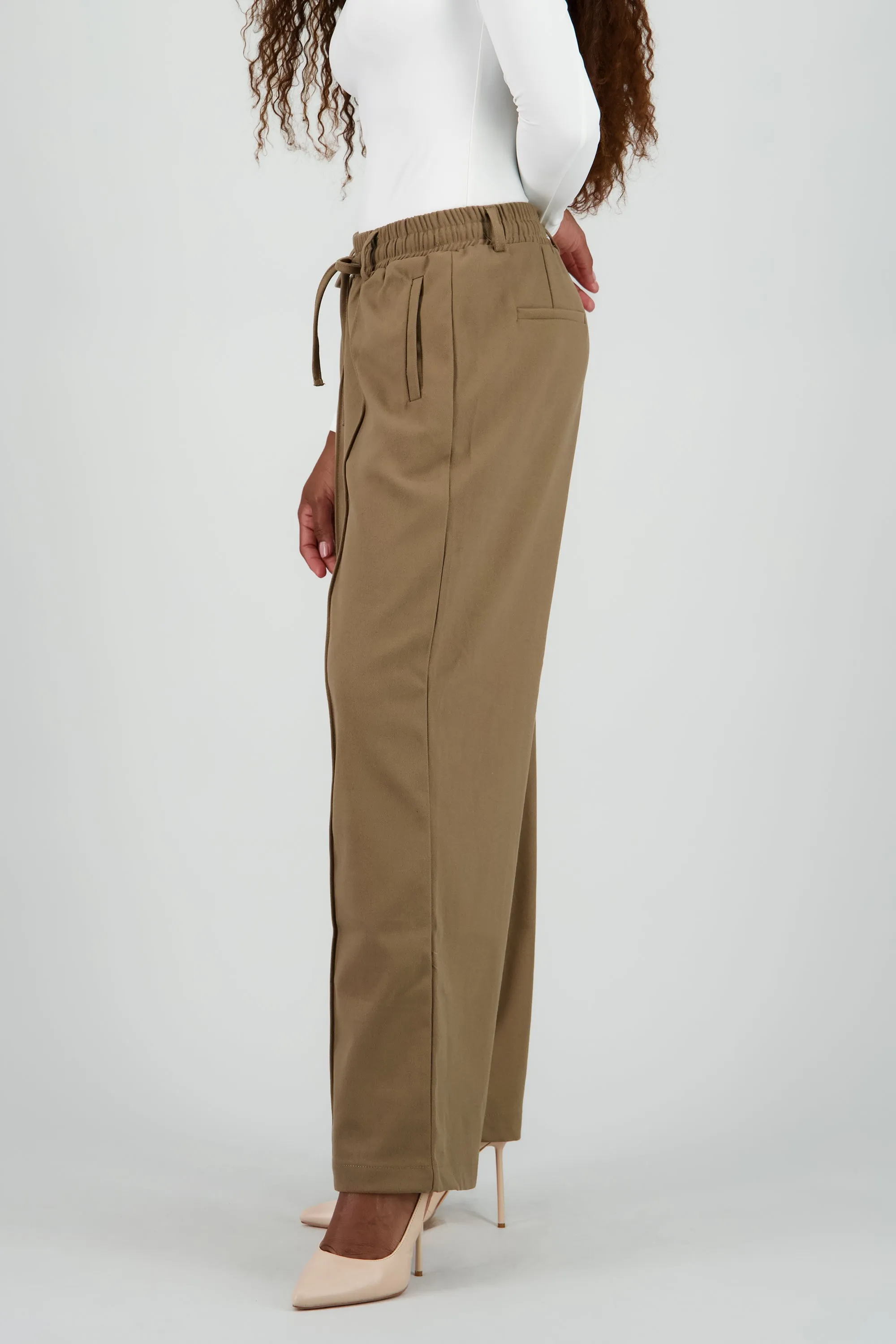 Pantalon amplio liso detalle resorte sold by Shasa product image thumbnail 3
