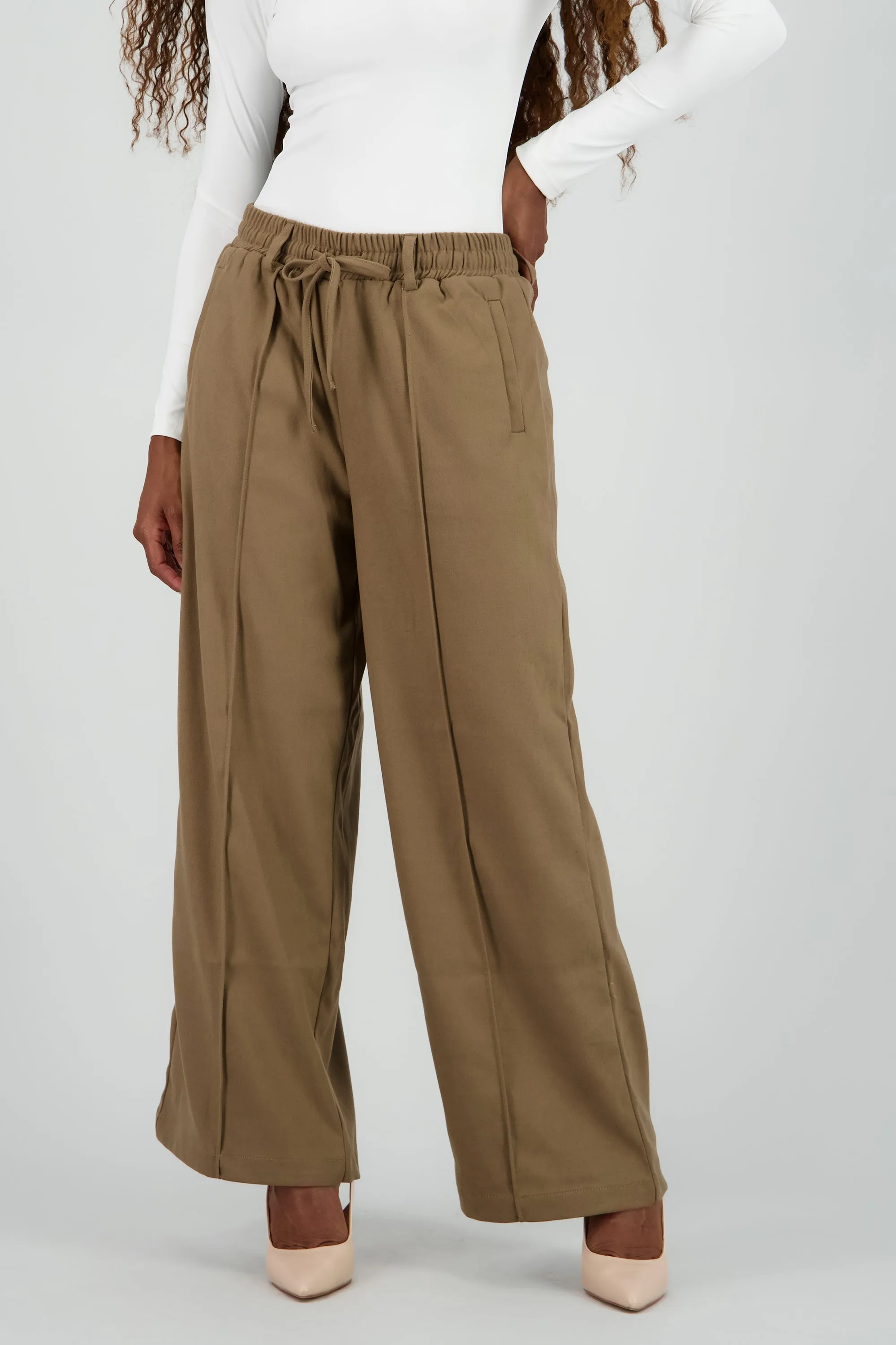 Pantalon amplio liso detalle resorte sold by Shasa product image thumbnail 2