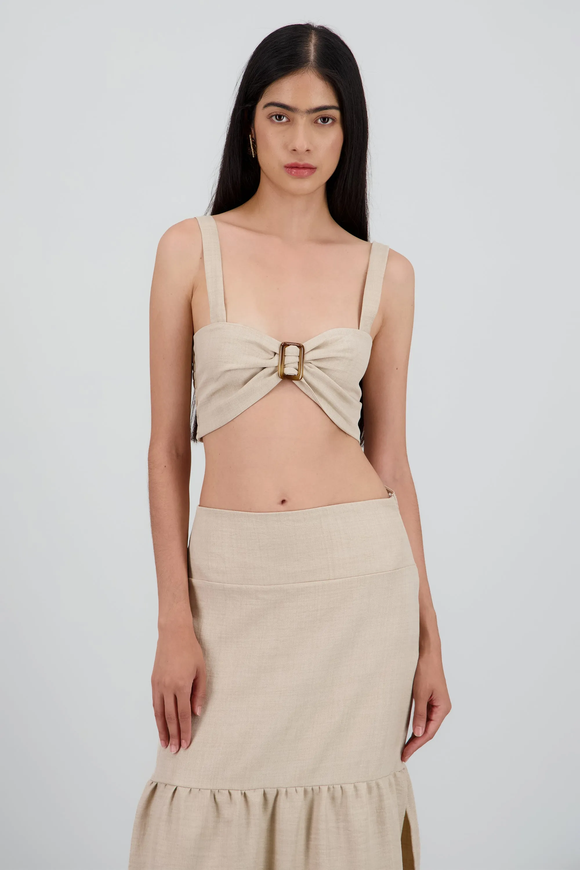 Top detalle nudo tirantes sold by Shasa