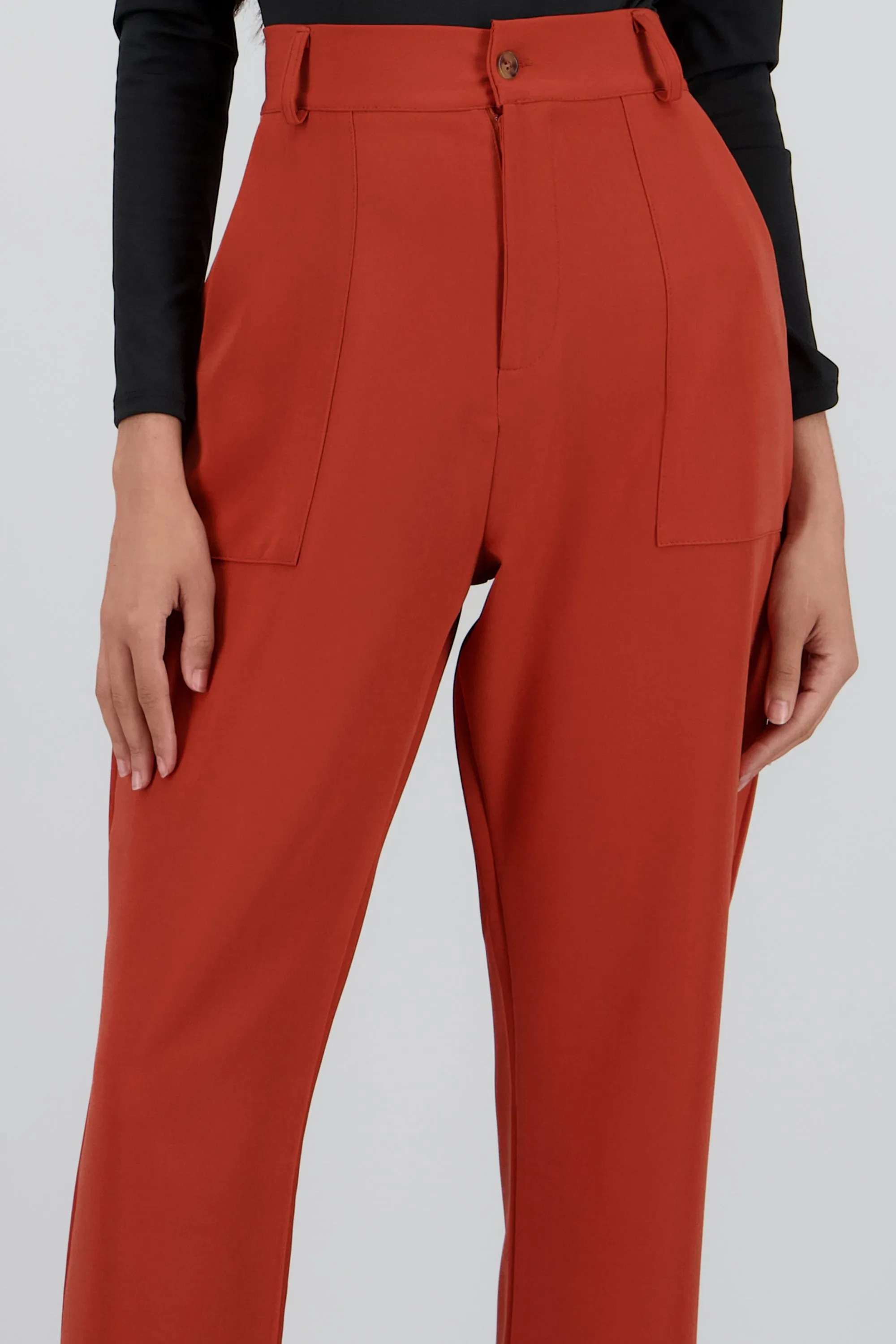 Pantalón Cintura Alta Capri Bolsas sold by Shasa product image thumbnail 5