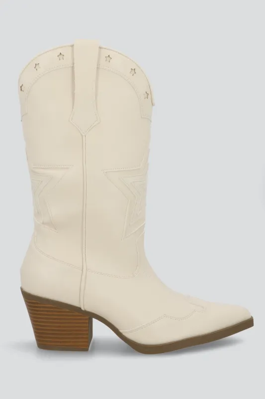 Bota vaquera estrellas sold by Shasa