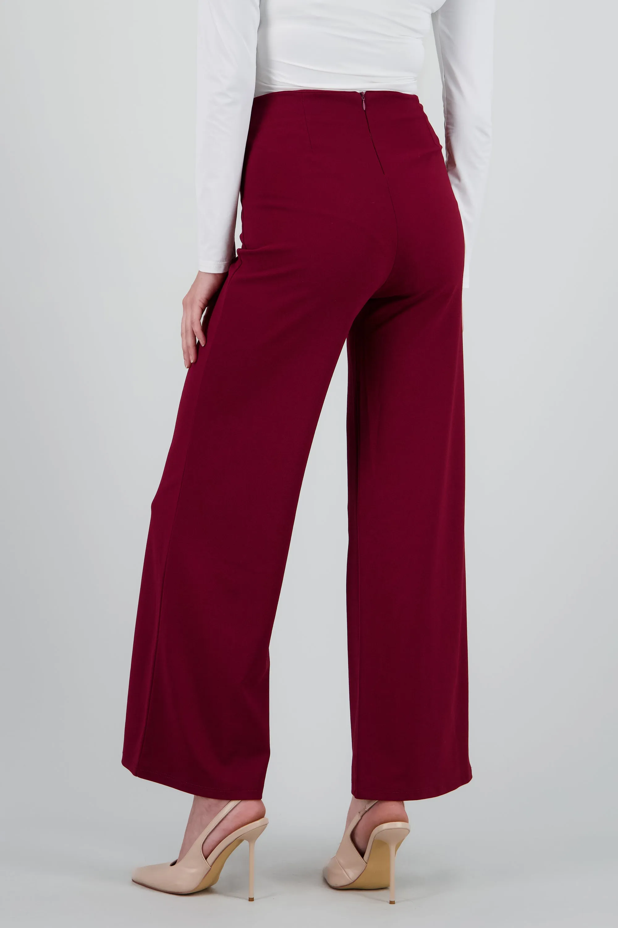 Pantalón Wide Leg Cintura Alta Costuras sold by Shasa product image thumbnail 4