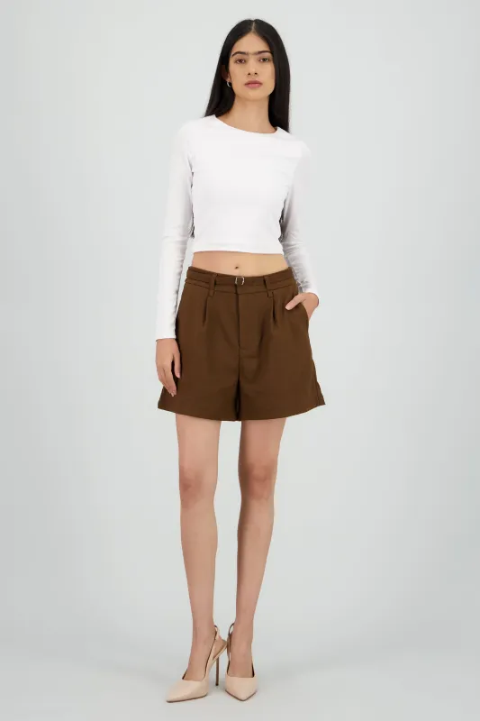 Short liso detalle lazo sold by Shasa