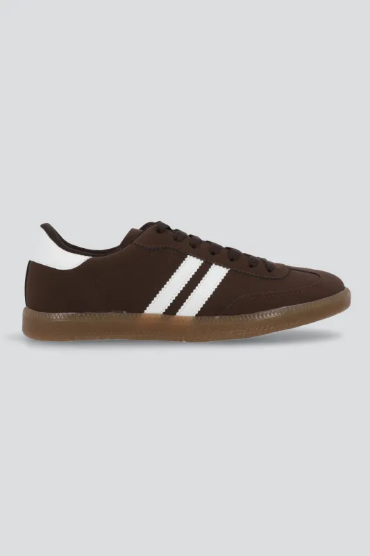 Tenis dos lineas durazno sold by Shasa