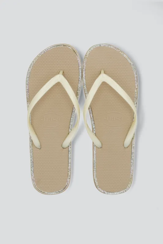 Flip flop borde glitter sold by Shasa