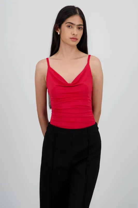 Body tirantes escote drapeado sold by Shasa