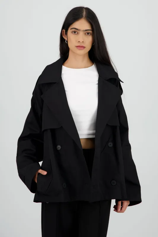 Gabardina oversized corta sold by Shasa