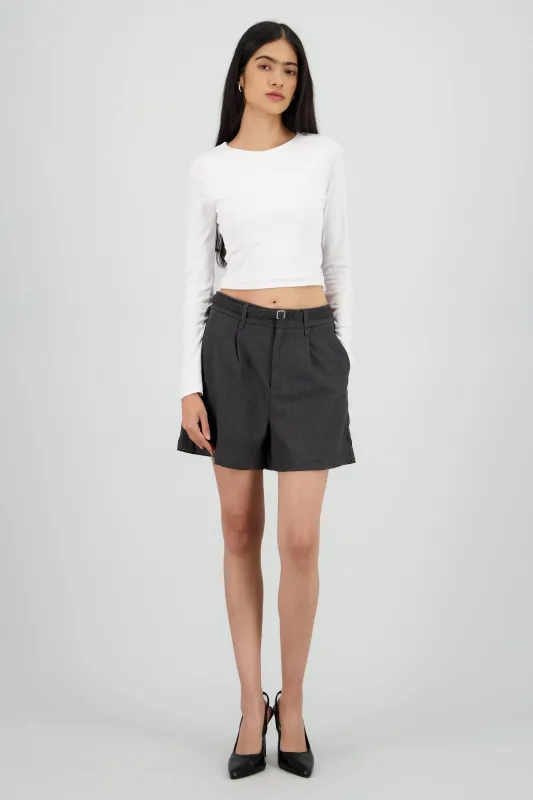 Short liso detalle lazo sold by Shasa