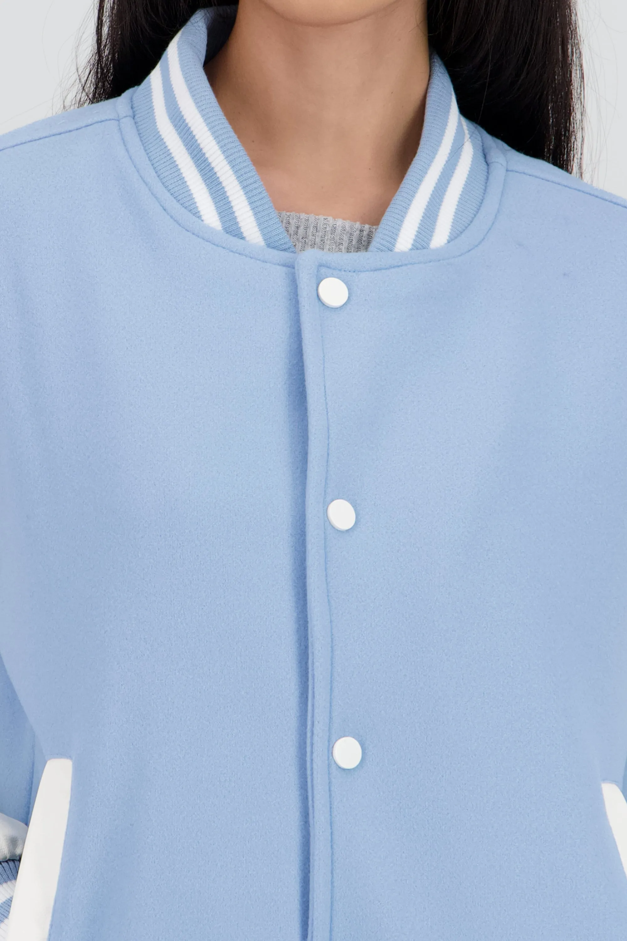 Chamarra bomber mangas efecto piel sold by Shasa product image thumbnail 5