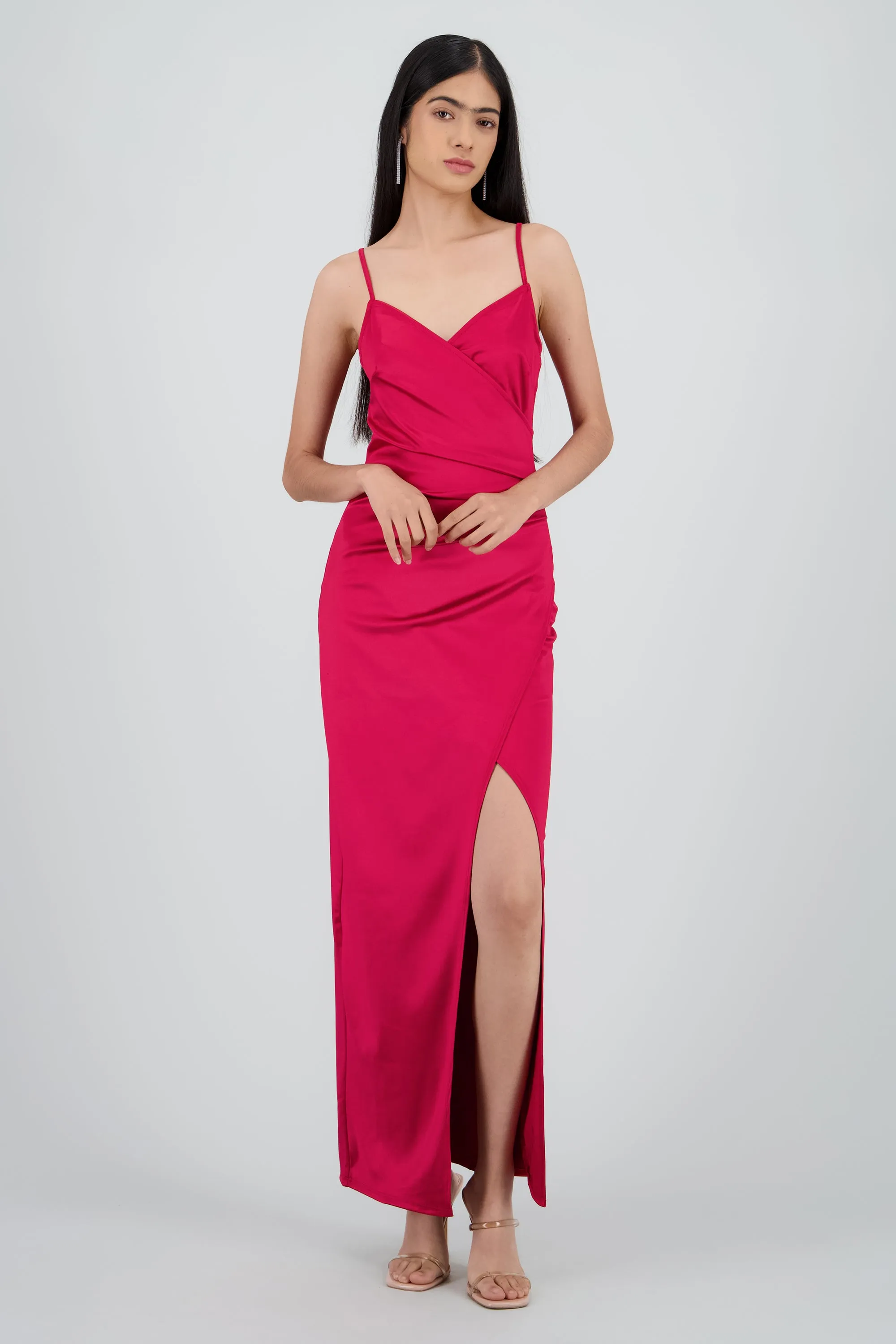 Vestido satinado midi sold by Shasa product image thumbnail 2
