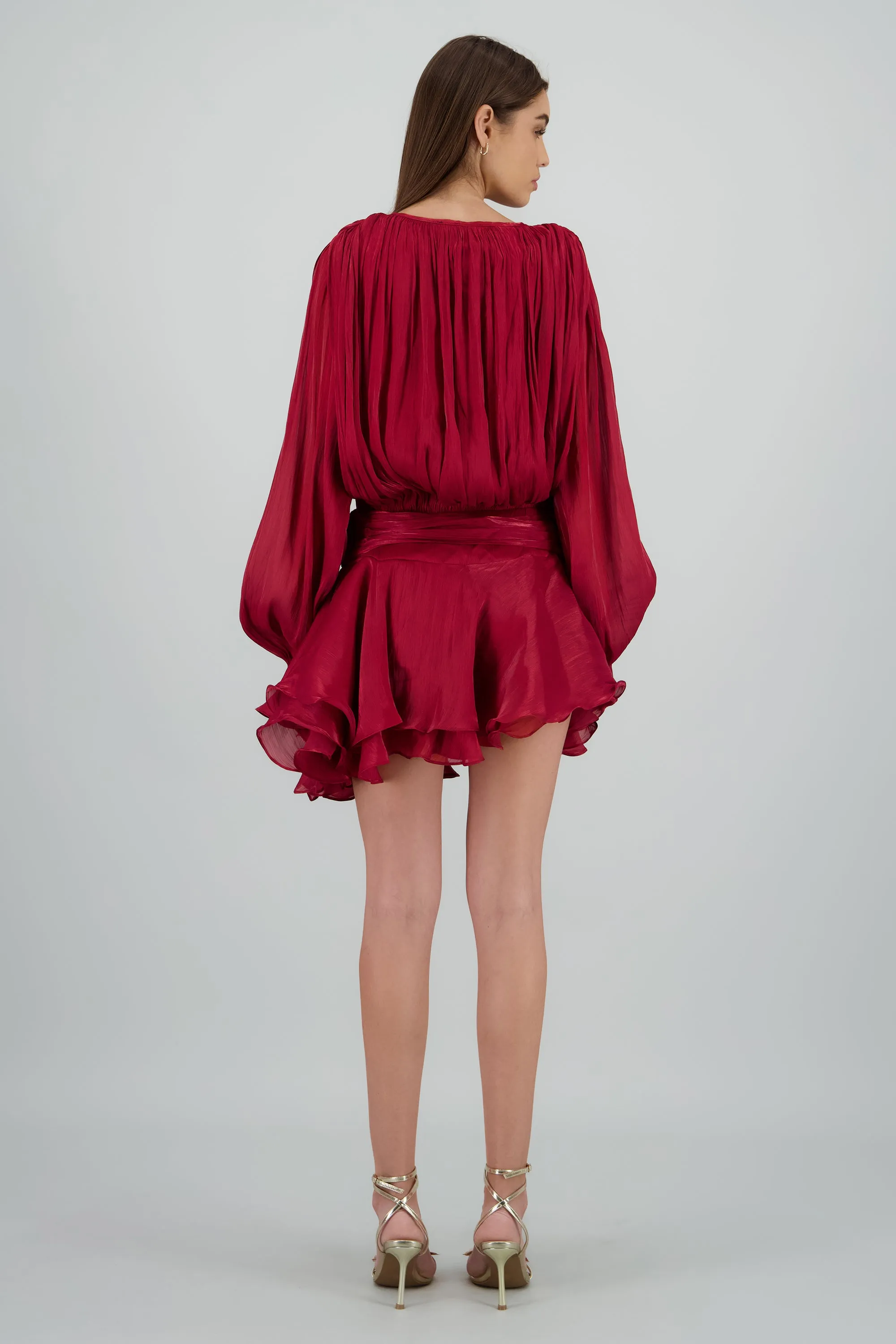 Vestido mini fluido plisado sold by Shasa product image thumbnail 4