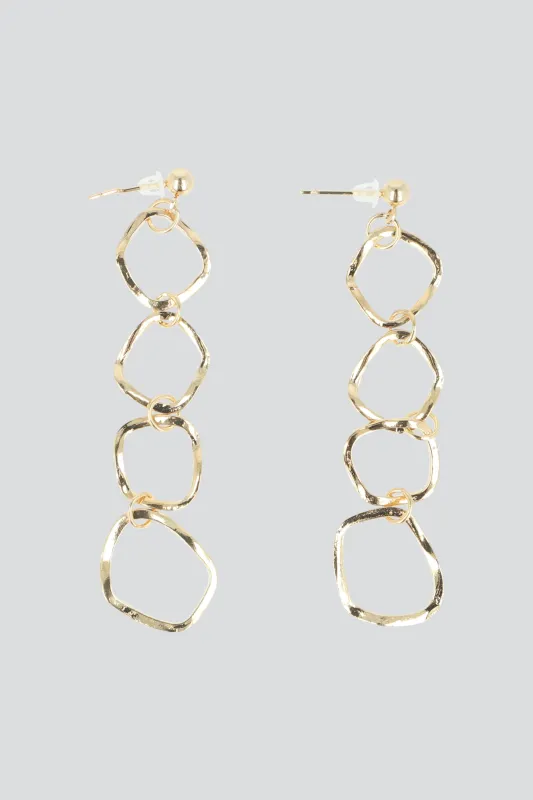 Aretes circulos metal sold by Shasa