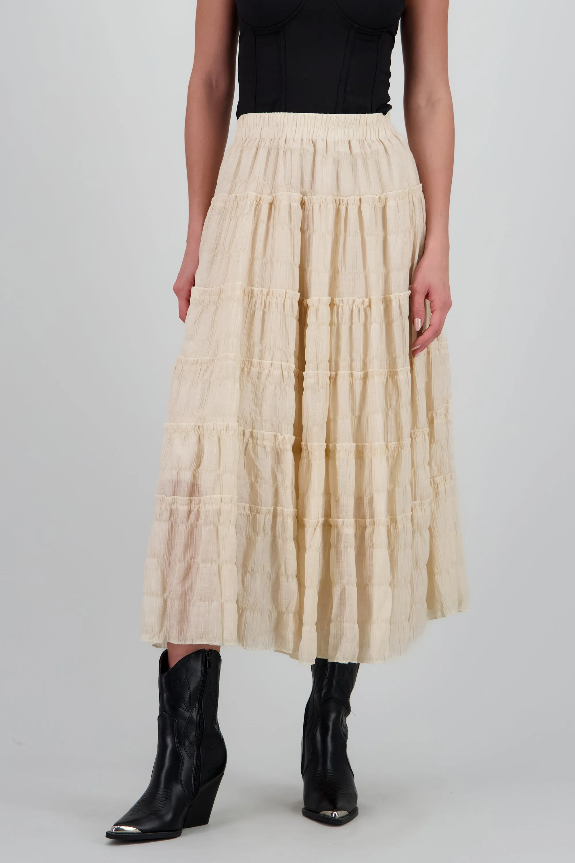 Falda midi capas sold by Shasa product image thumbnail 2