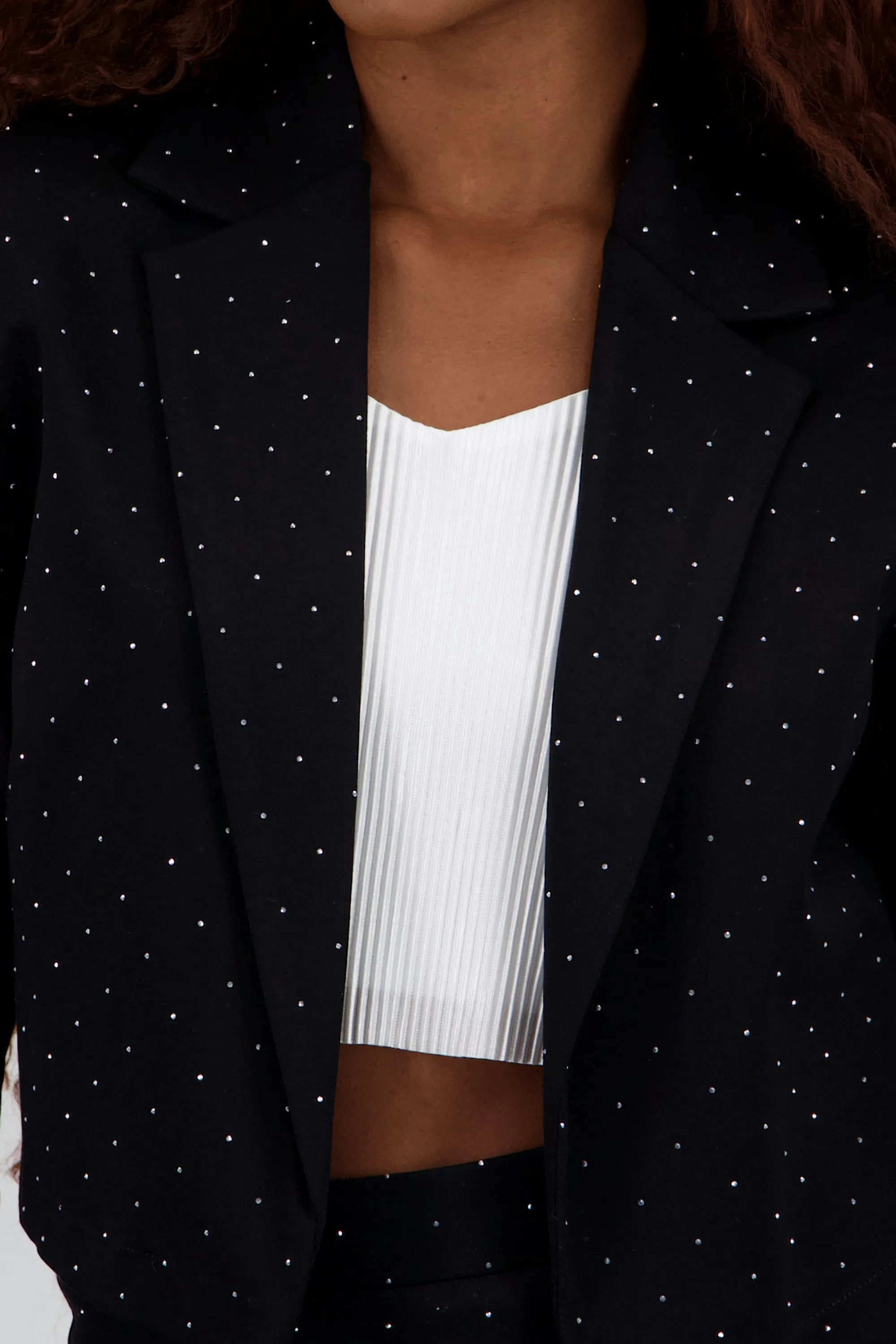 Saco crop con brillos sold by Shasa product image thumbnail 5