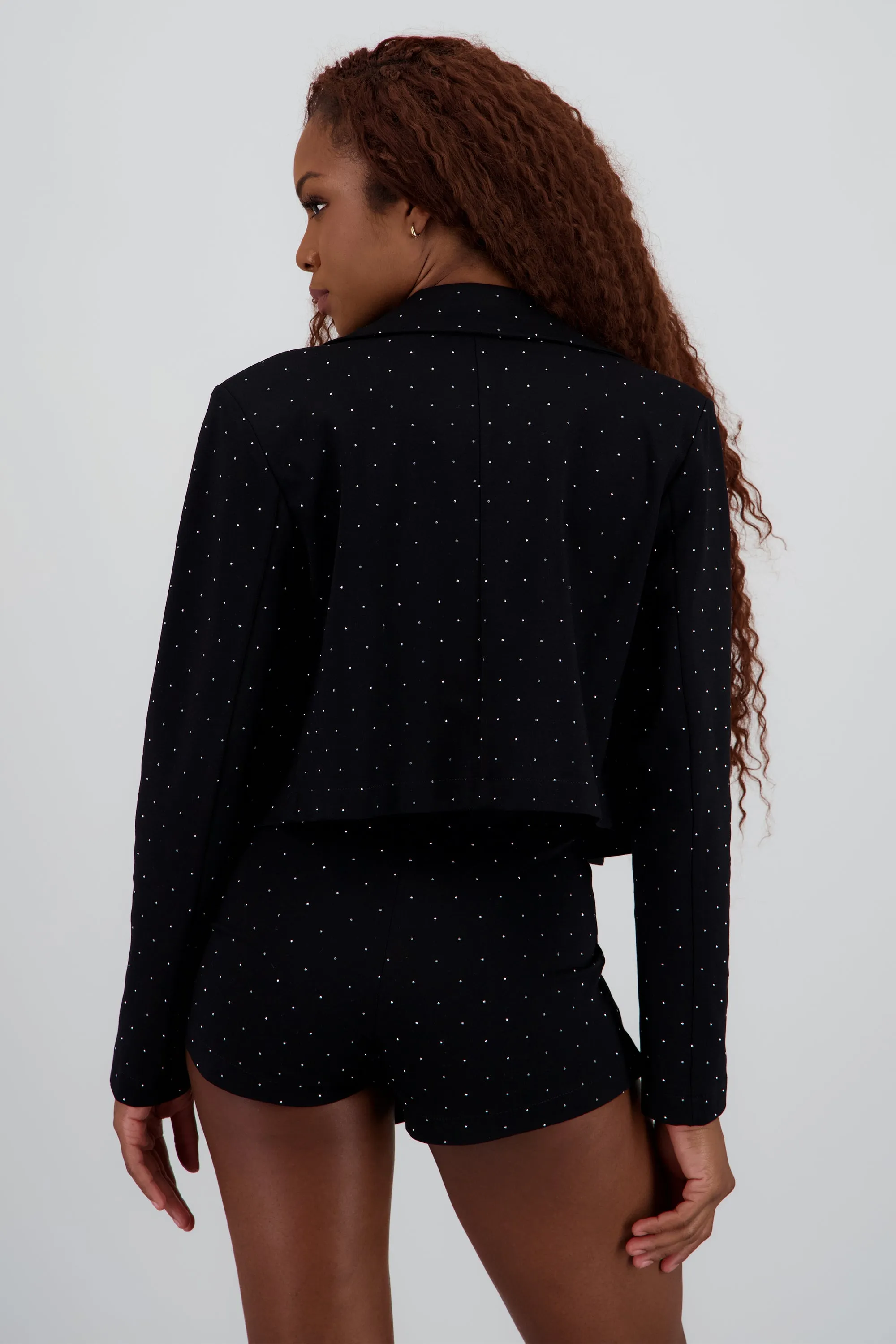 Saco crop con brillos sold by Shasa product image thumbnail 4