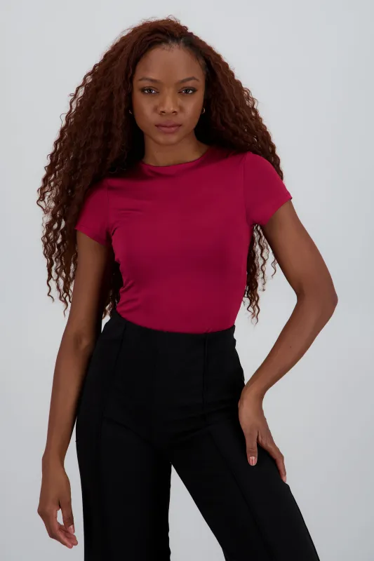 Bodysuit manga corta cuello redondo sold by Shasa