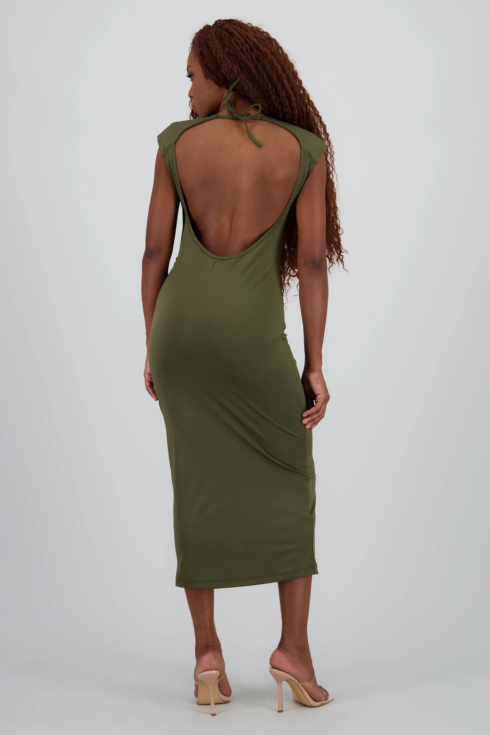 Vestido midi escote espalda sold by Shasa product image thumbnail 4