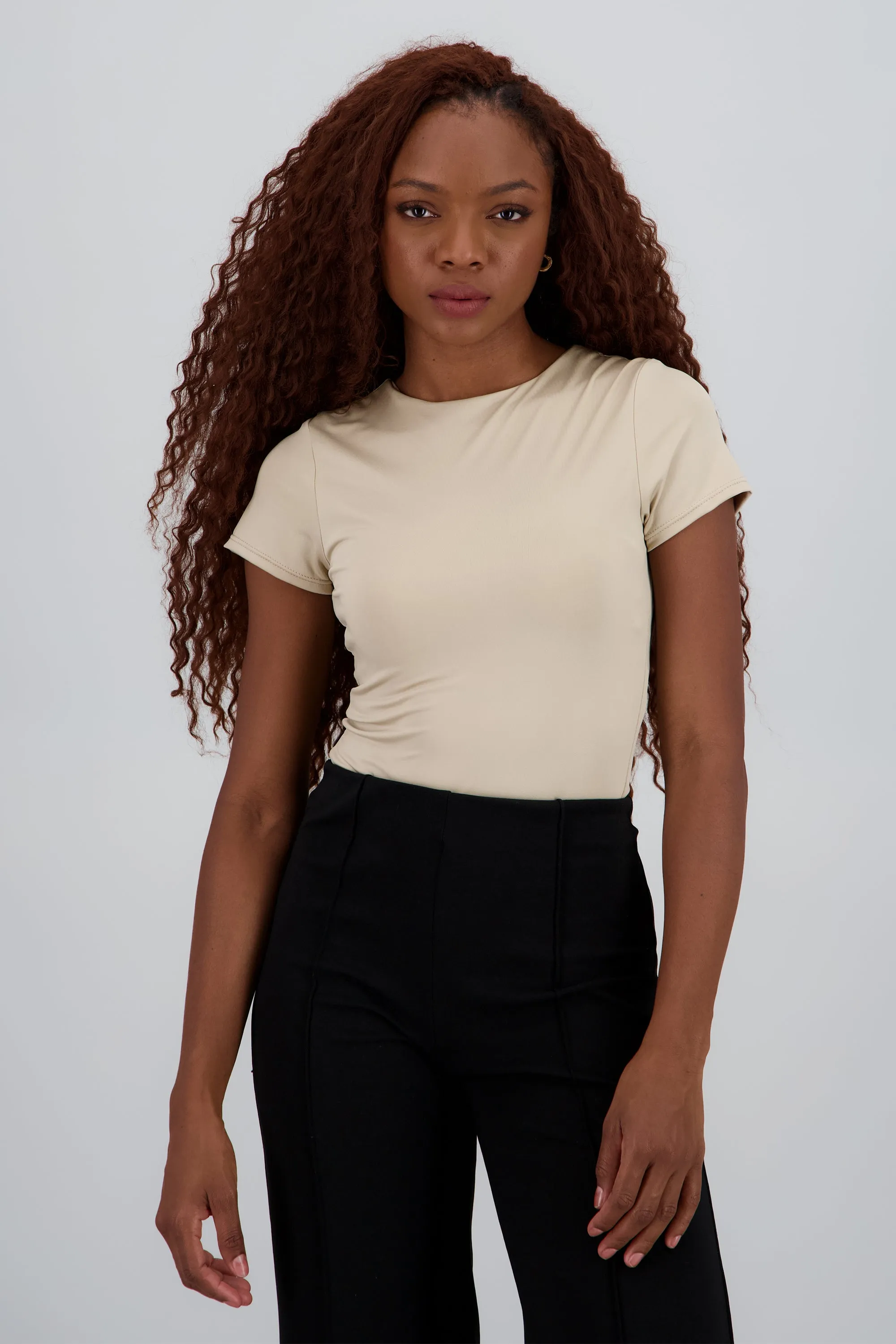 Bodysuit manga corta cuello redondo sold by Shasa