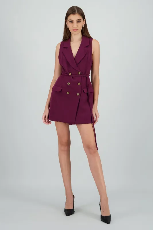 Vestido blazer botones sold by Shasa