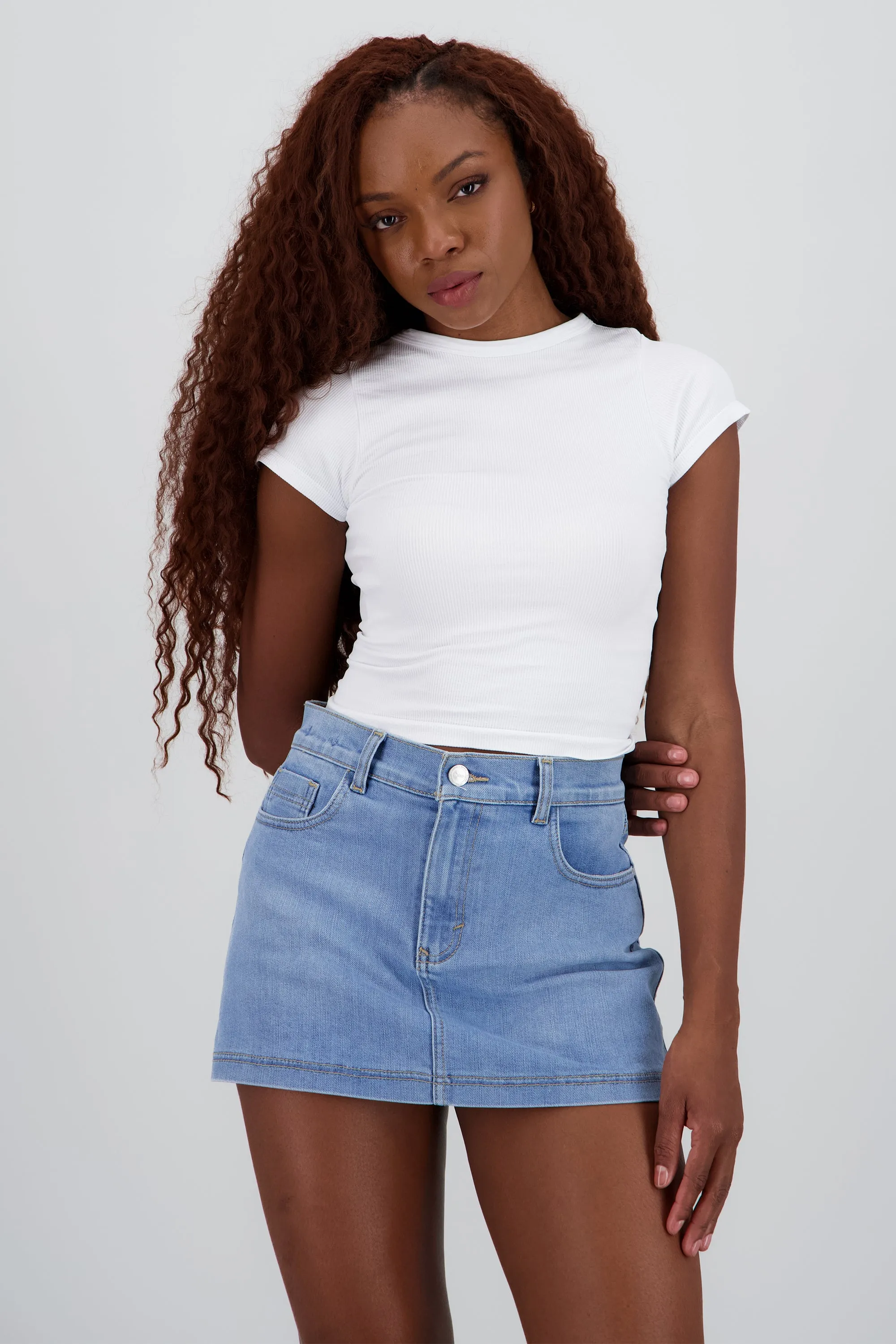 Top seamlesss manga corta sold by Shasa product image thumbnail 2