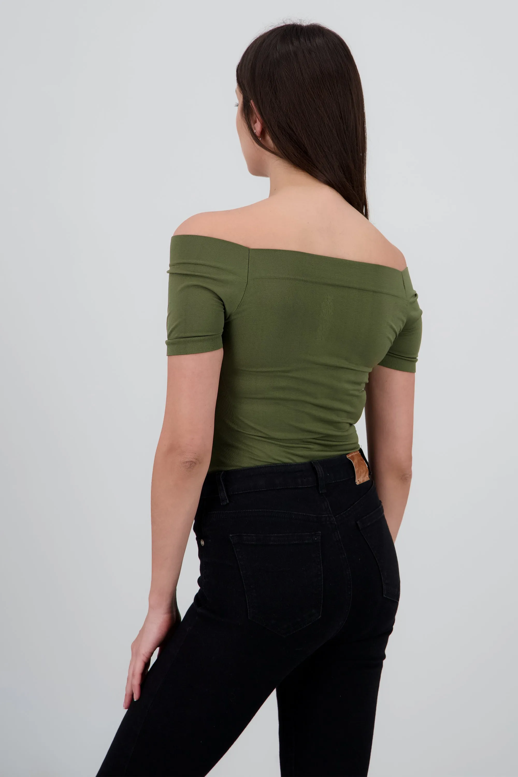 BODYSUIT OFF SHOULDER M/C sold by Shasa product image thumbnail 3