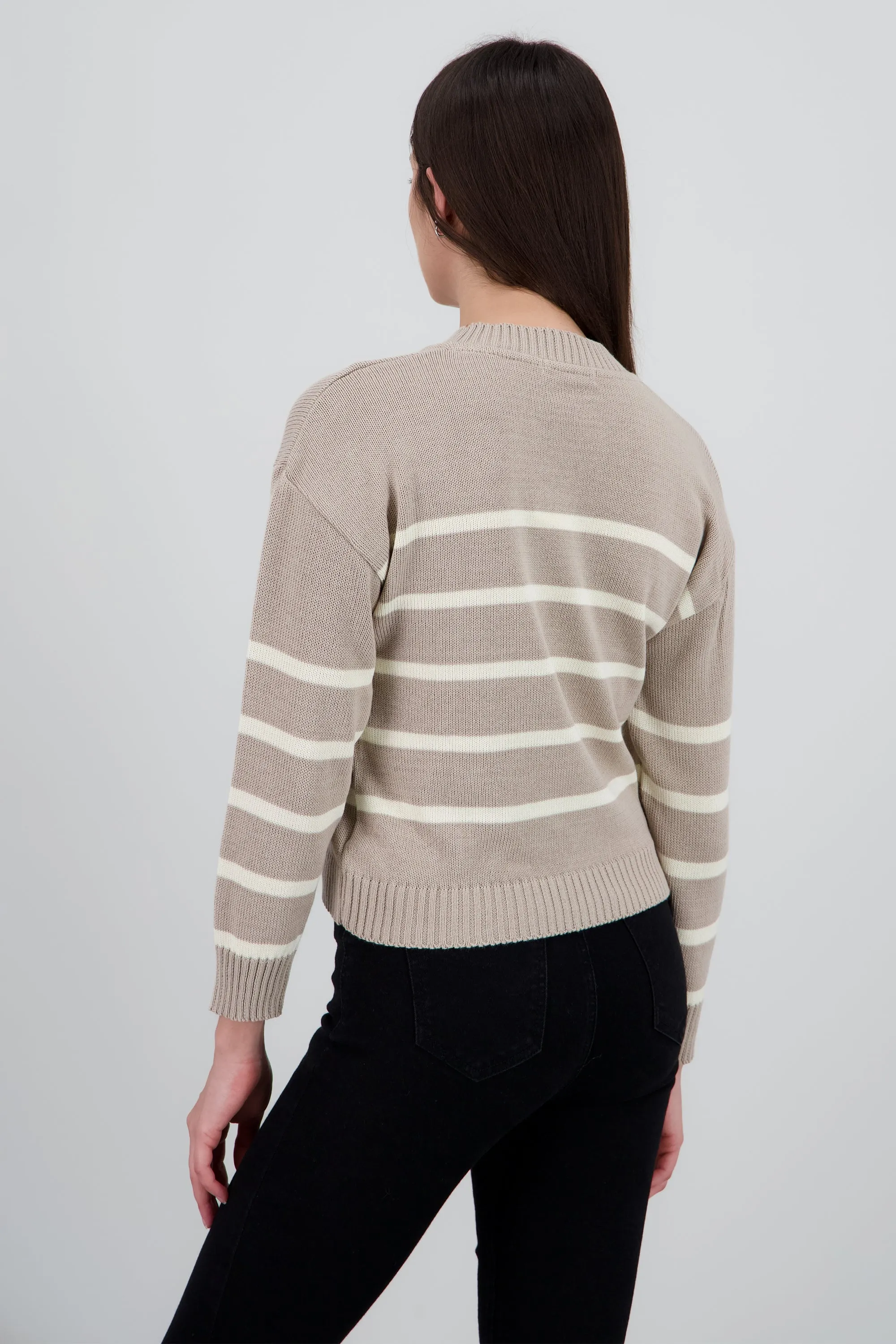Suéter tejido rayas bicolor sold by Shasa product image thumbnail 4