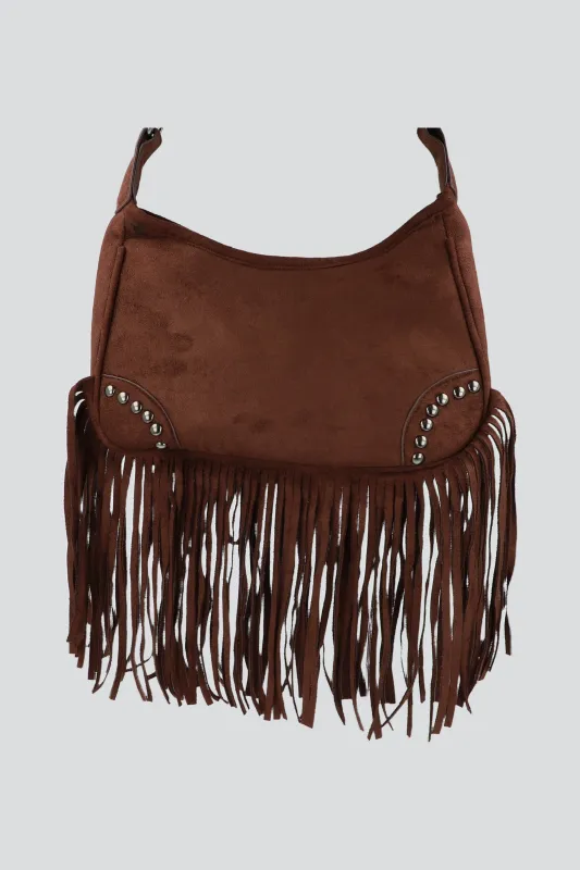 Bolsa shoulder flecos sold by Shasa