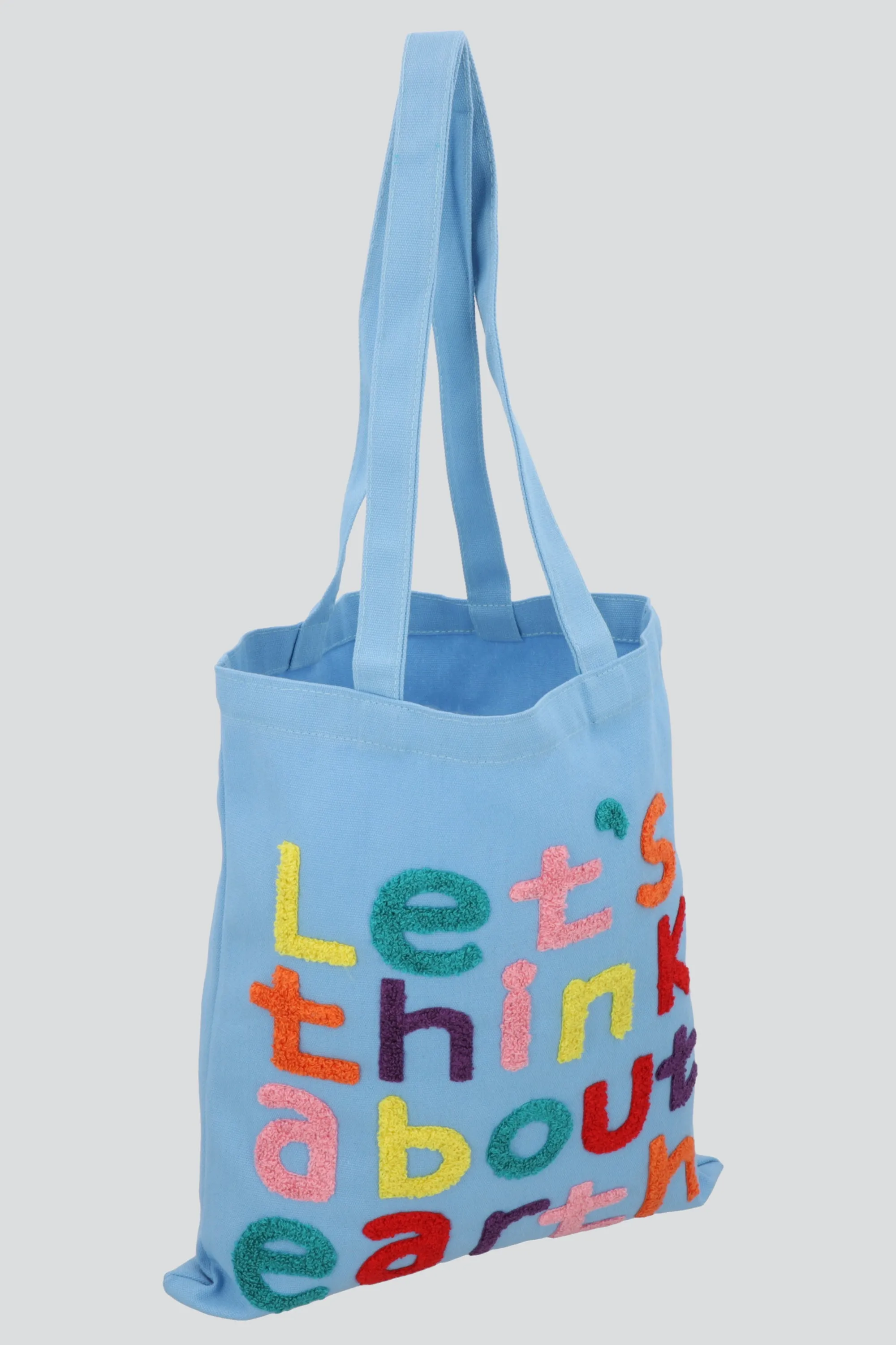 Bolsa tote lets think about sold by Shasa product image thumbnail 3