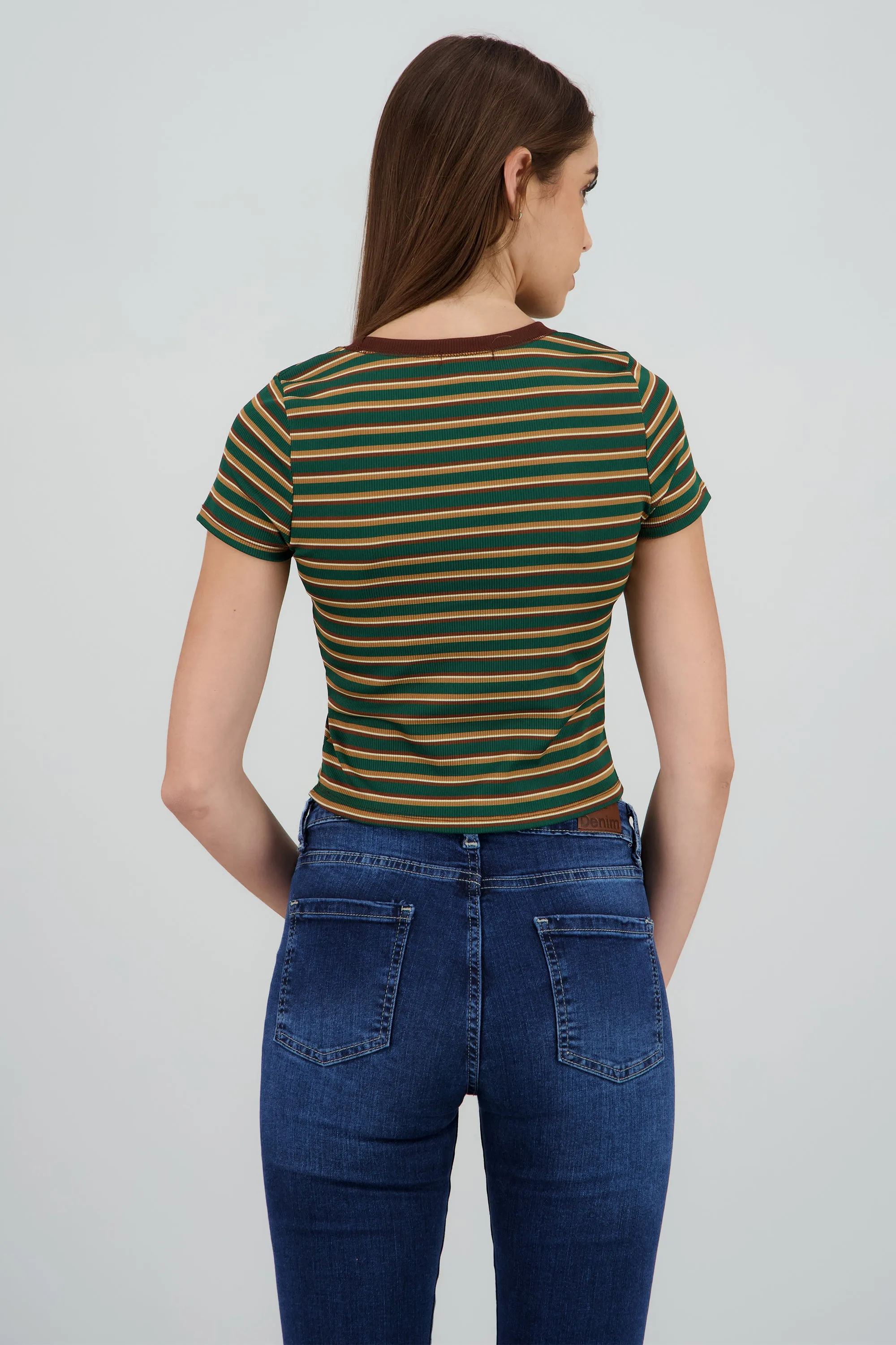 Playera cuello redondo lineas sold by Shasa product image thumbnail 4