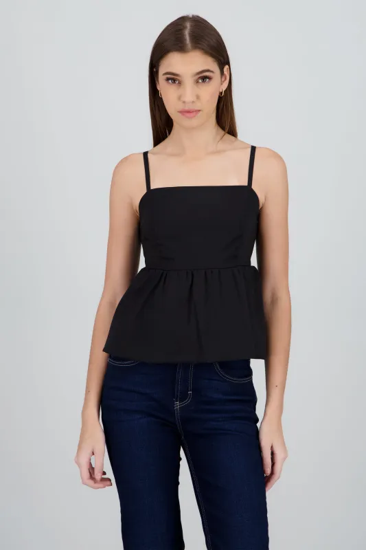 Top tirantes con olan globo sold by Shasa