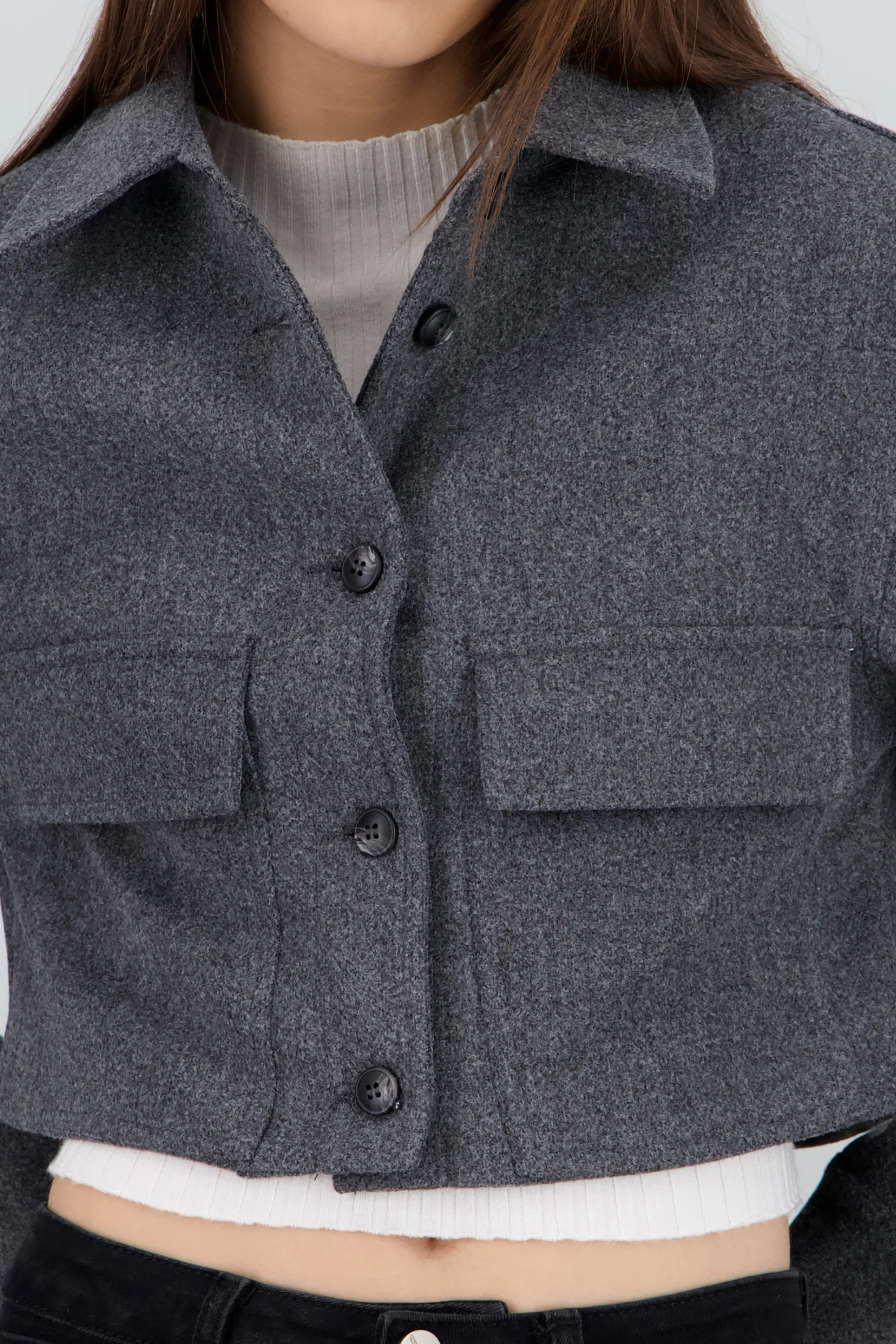 Chamarra corta con bolsas y botones sold by Shasa product image thumbnail 5