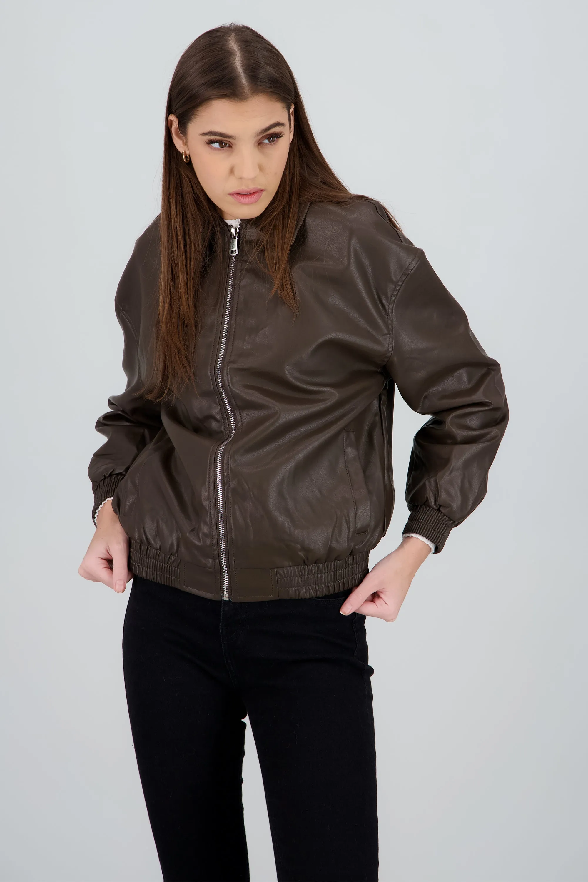 Bomber oversize pu sold by Shasa product image thumbnail 2