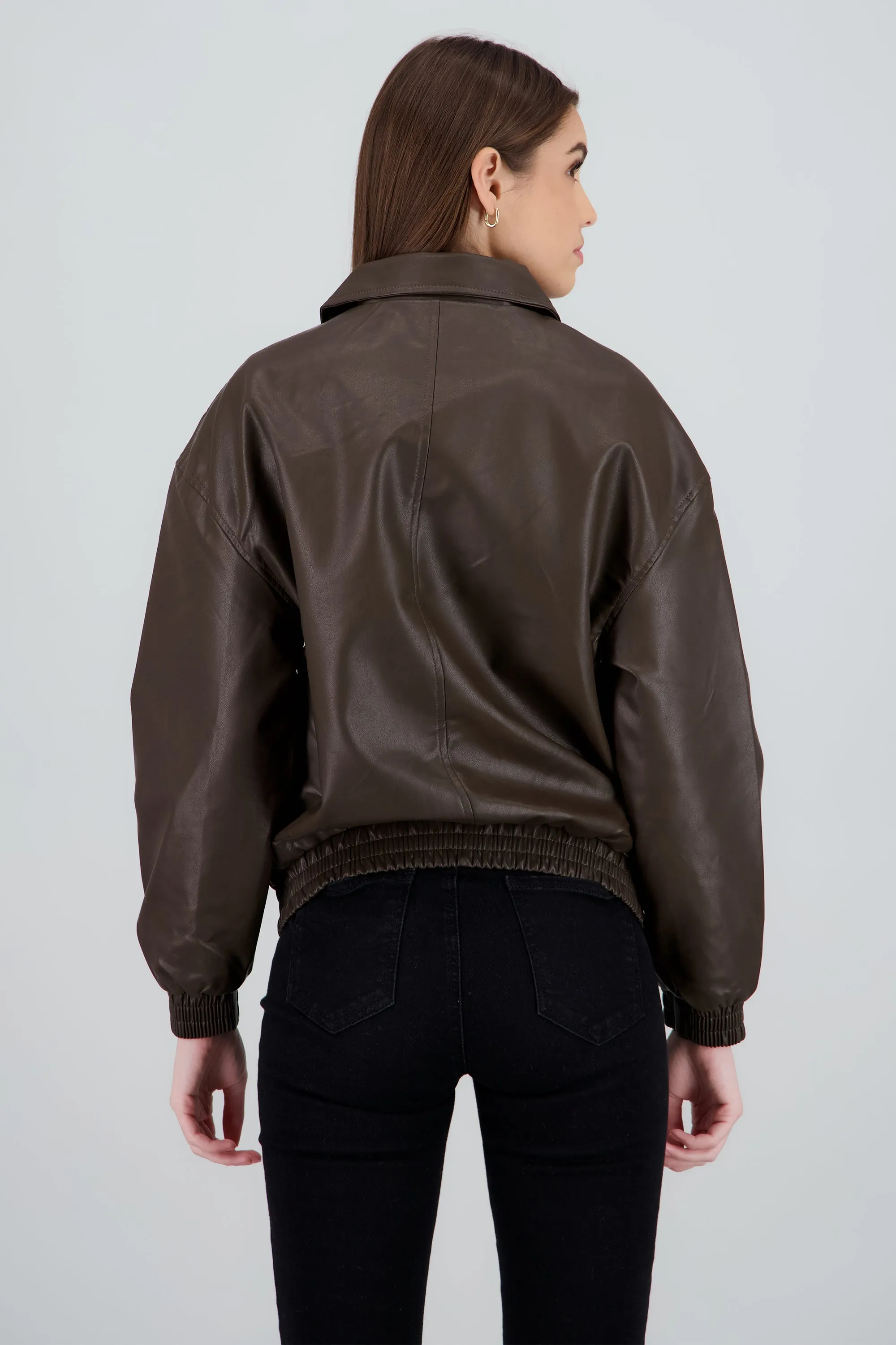 Bomber oversize pu sold by Shasa product image thumbnail 4