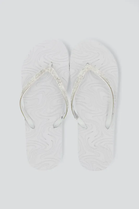 Flip flop textura swirl chinela glitter sold by Shasa