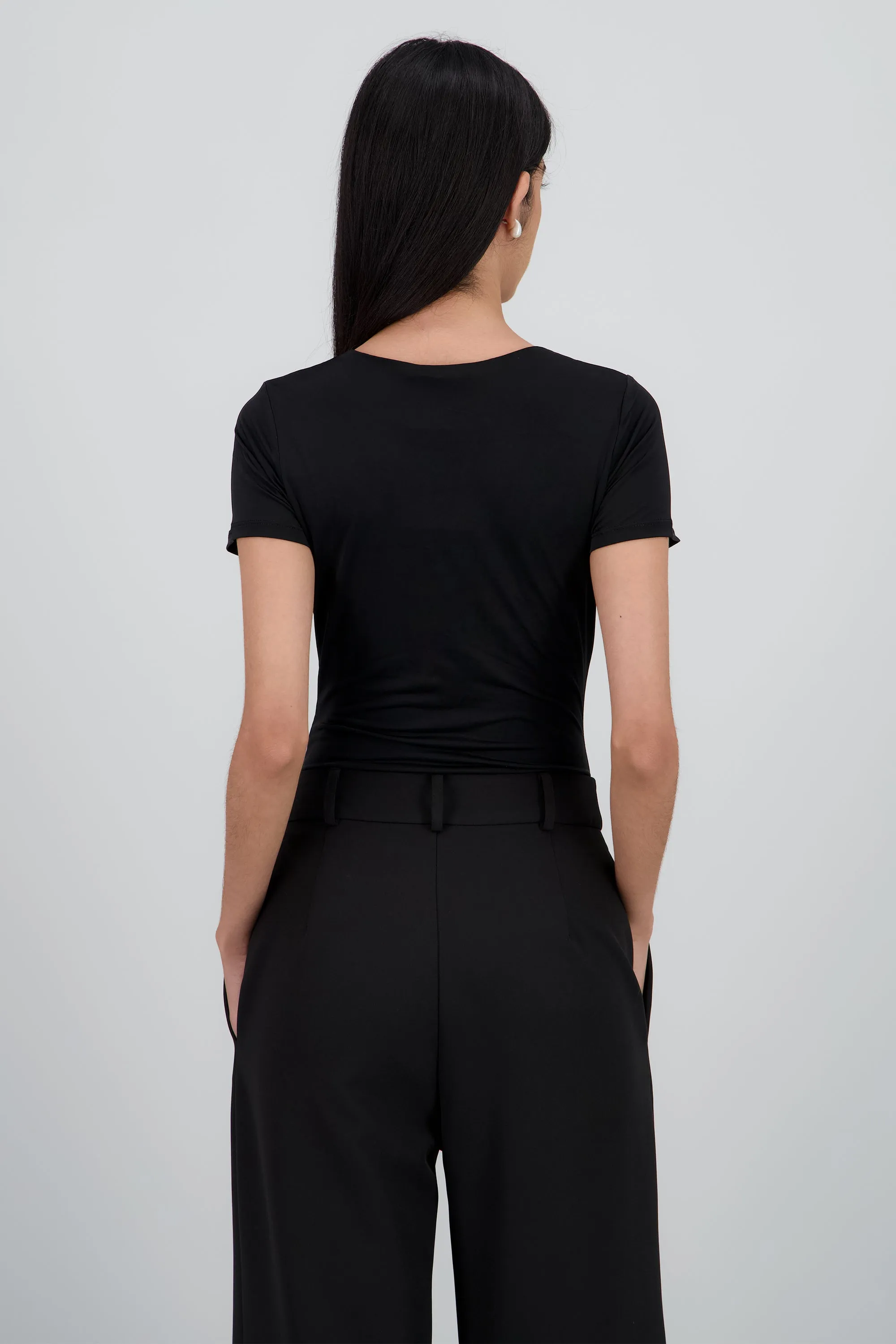 Bodysuit basico manga corta tacto suave sold by Shasa product image thumbnail 3